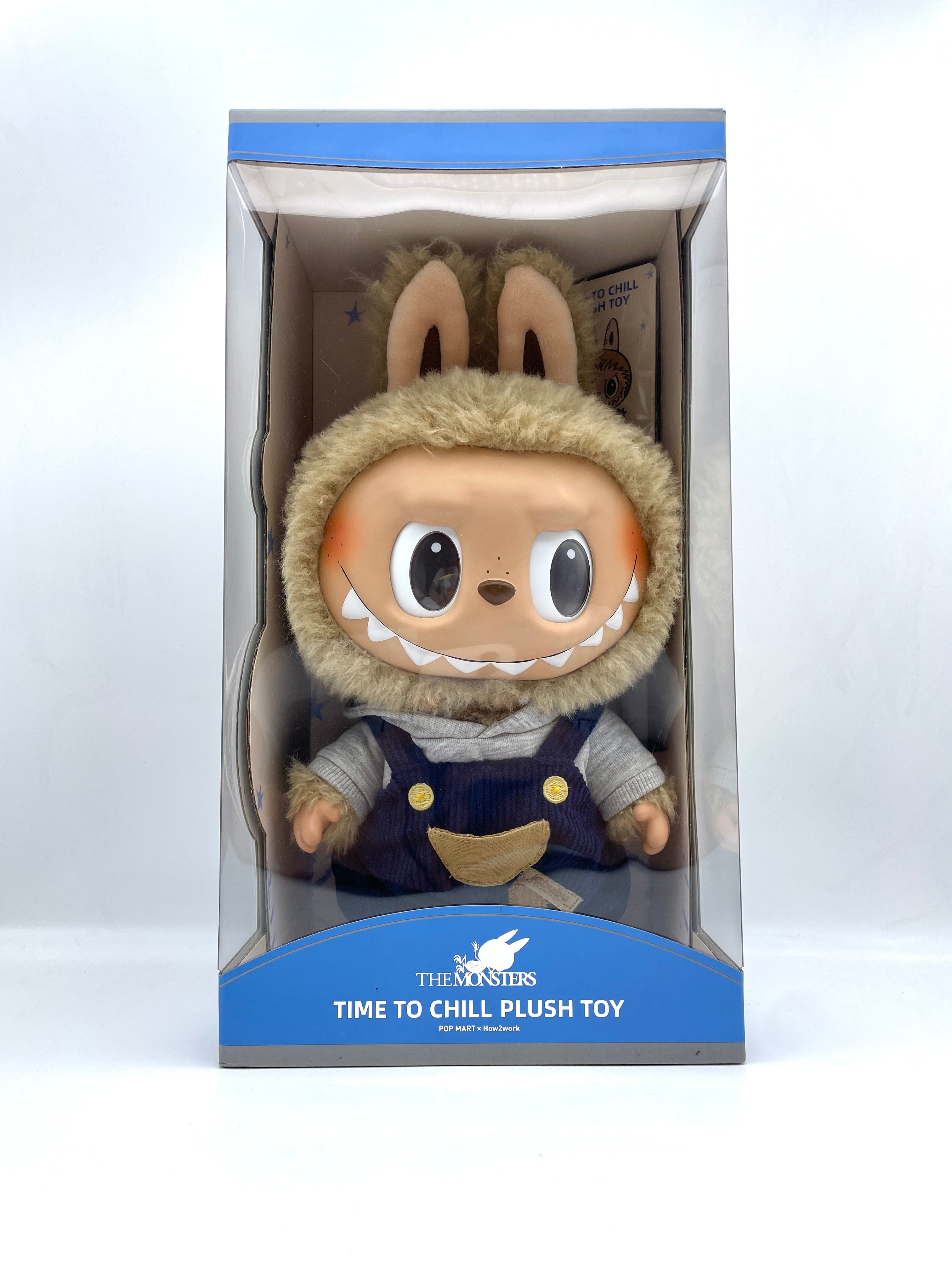 Authentic) Popmart Labubu Monsters Time To Chill Vinyl Plush