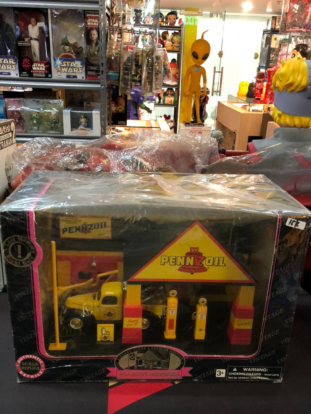 Pennzoil Roadside memories Vintage scene, premier Edition