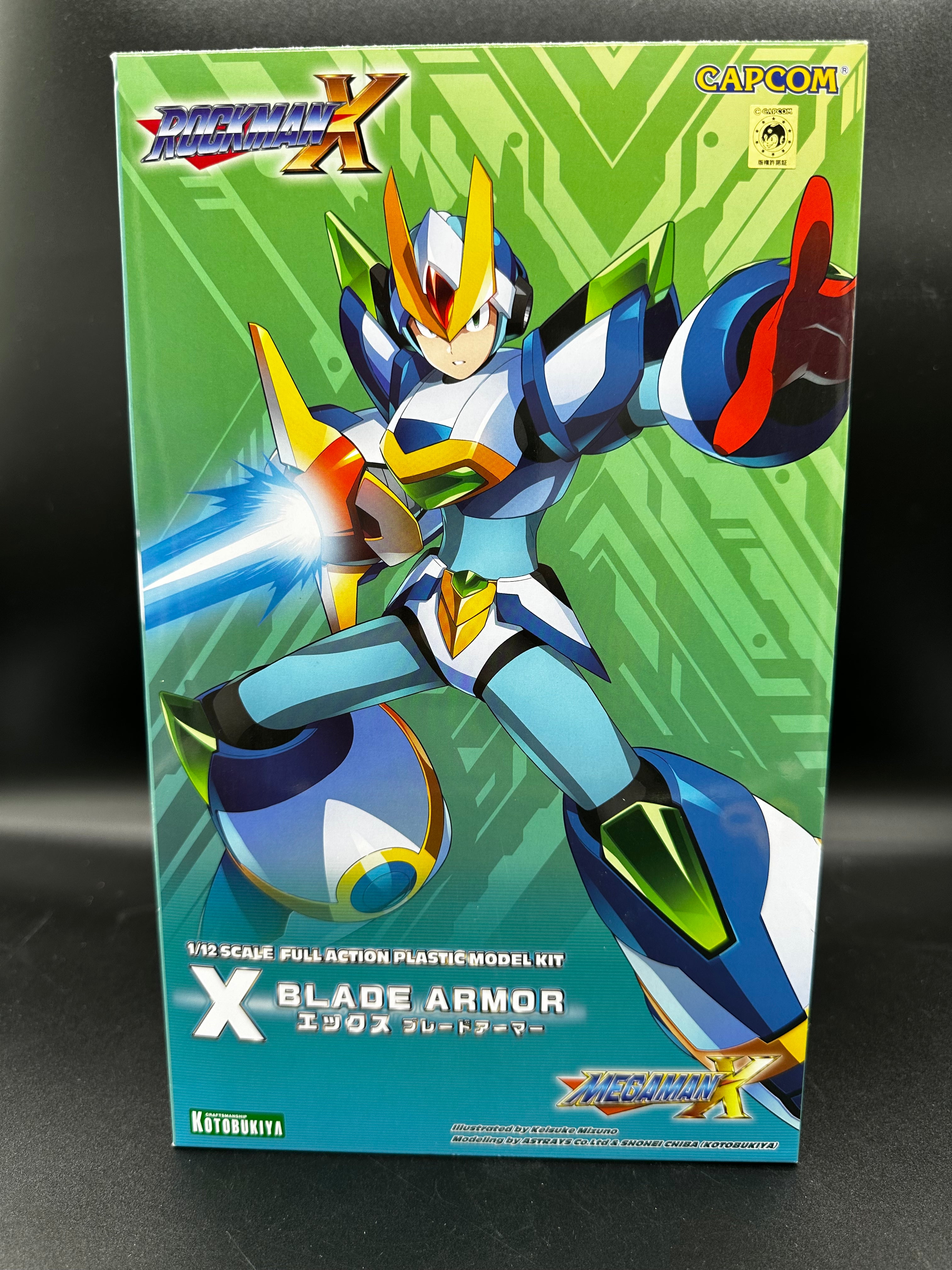 MegamanX blade armor