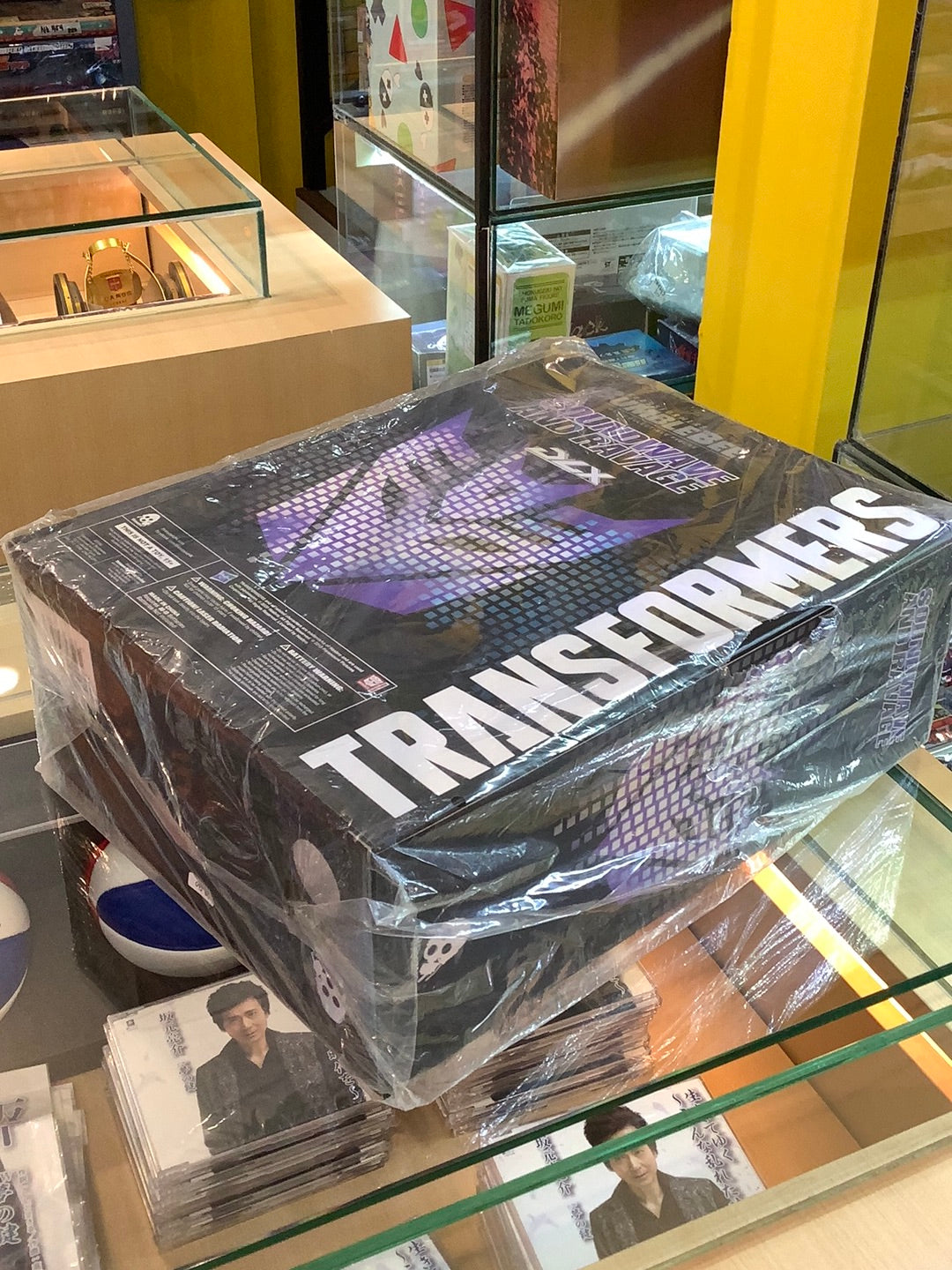 transformers bumblebee DXL collectible figure soundwave and ravage