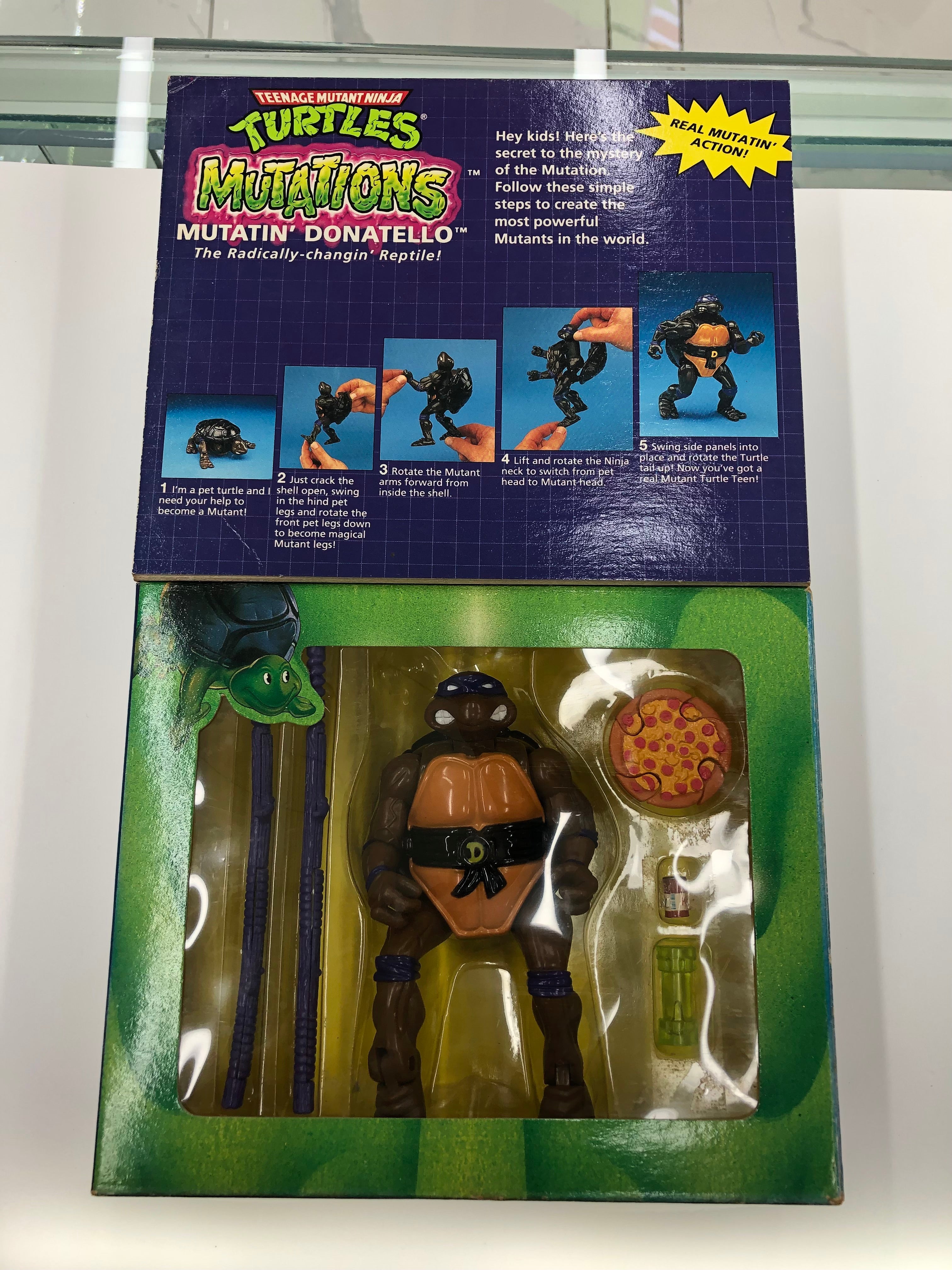 Teenage Mutant Ninja Turtles Mutations Set 1993 Playmates Toy