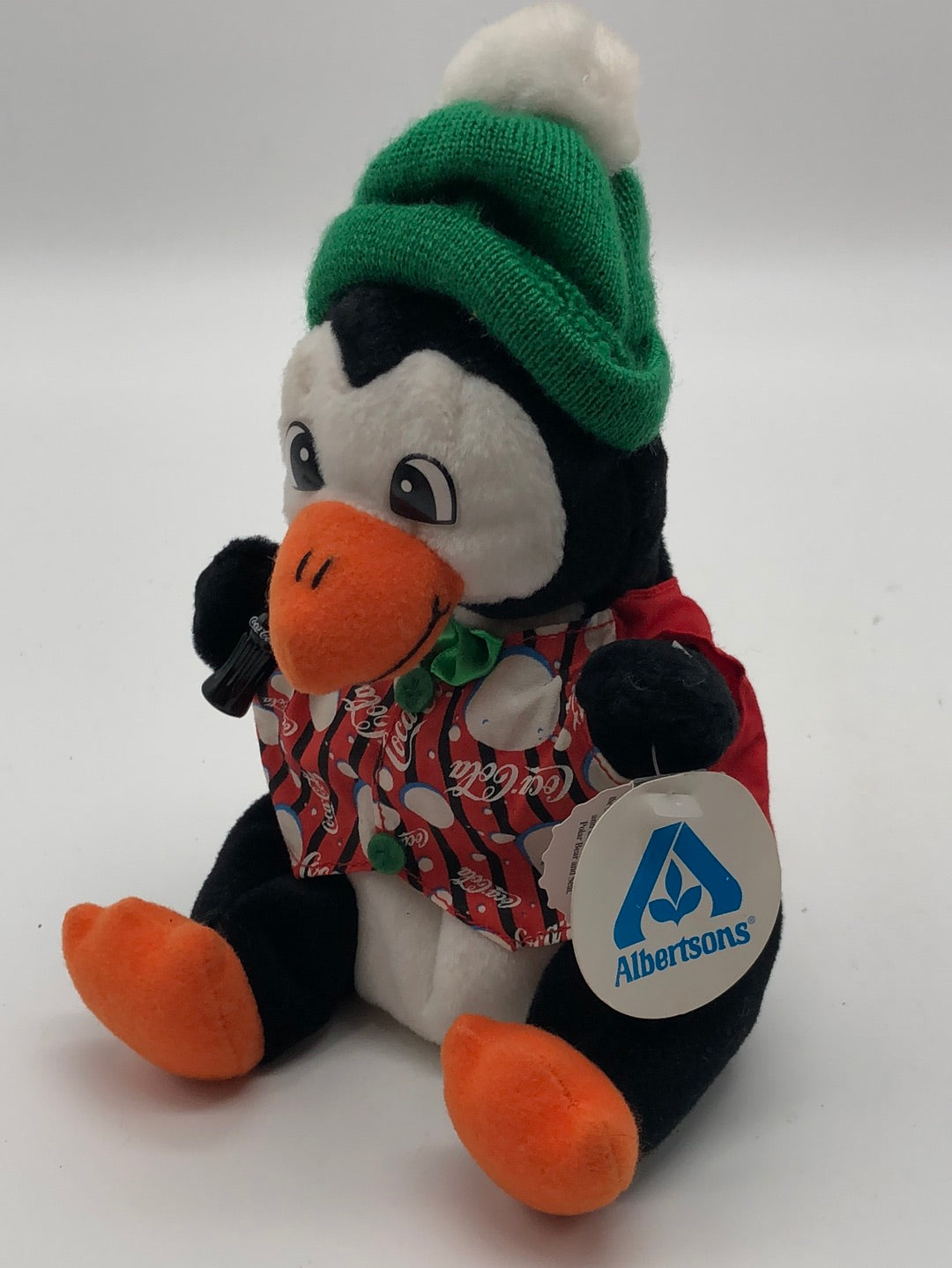 Coca- Cola Plush Beanies Penguin