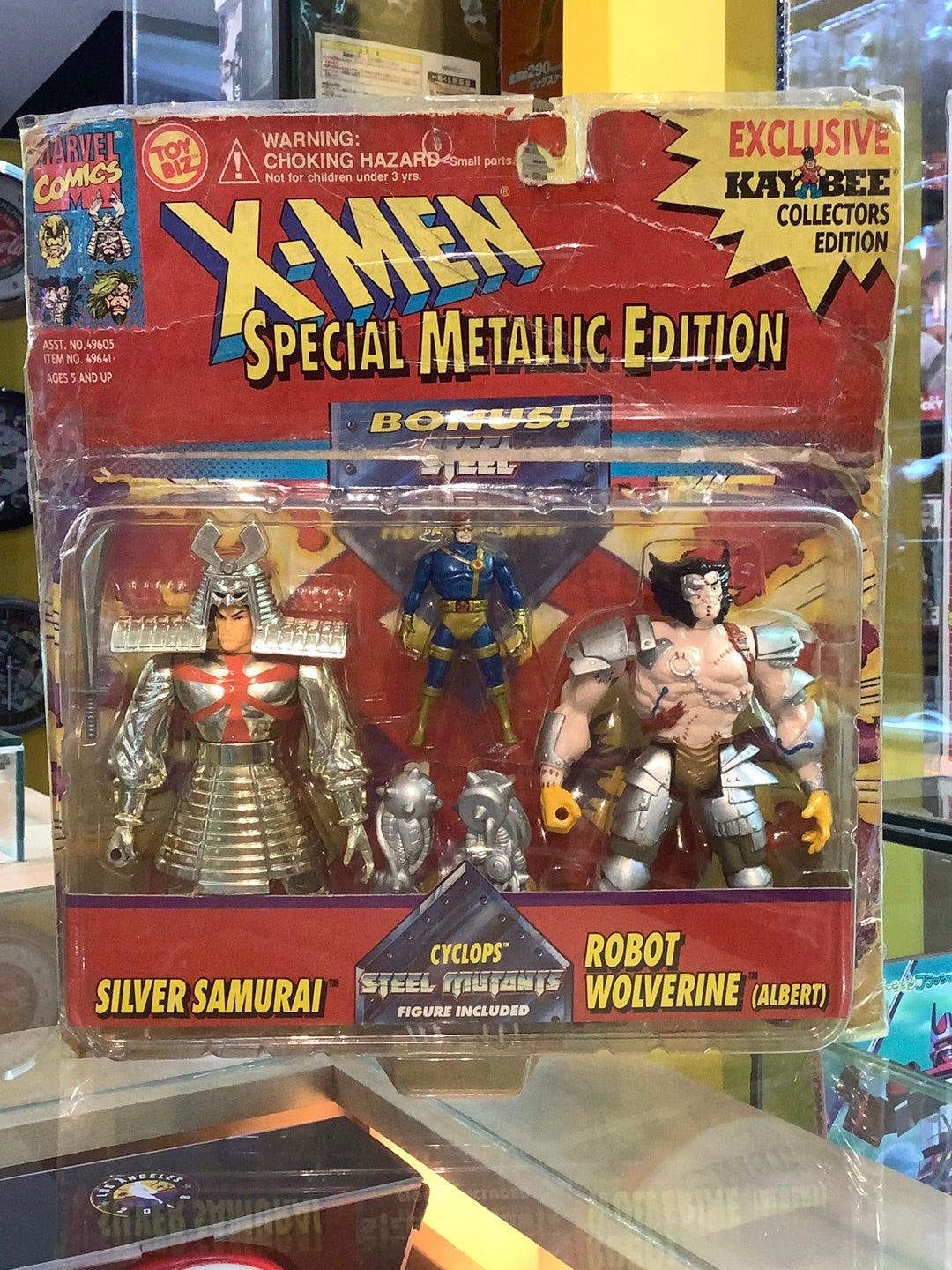 cyclops steel Mutants Figure included