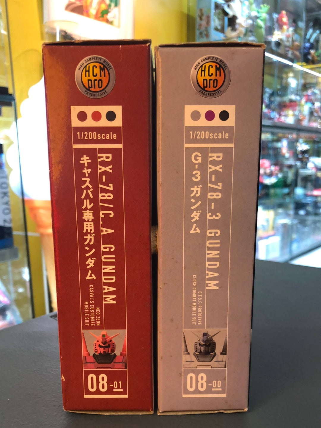 Rx-78/C.A gundam and Rx-78-3 Gundam sets