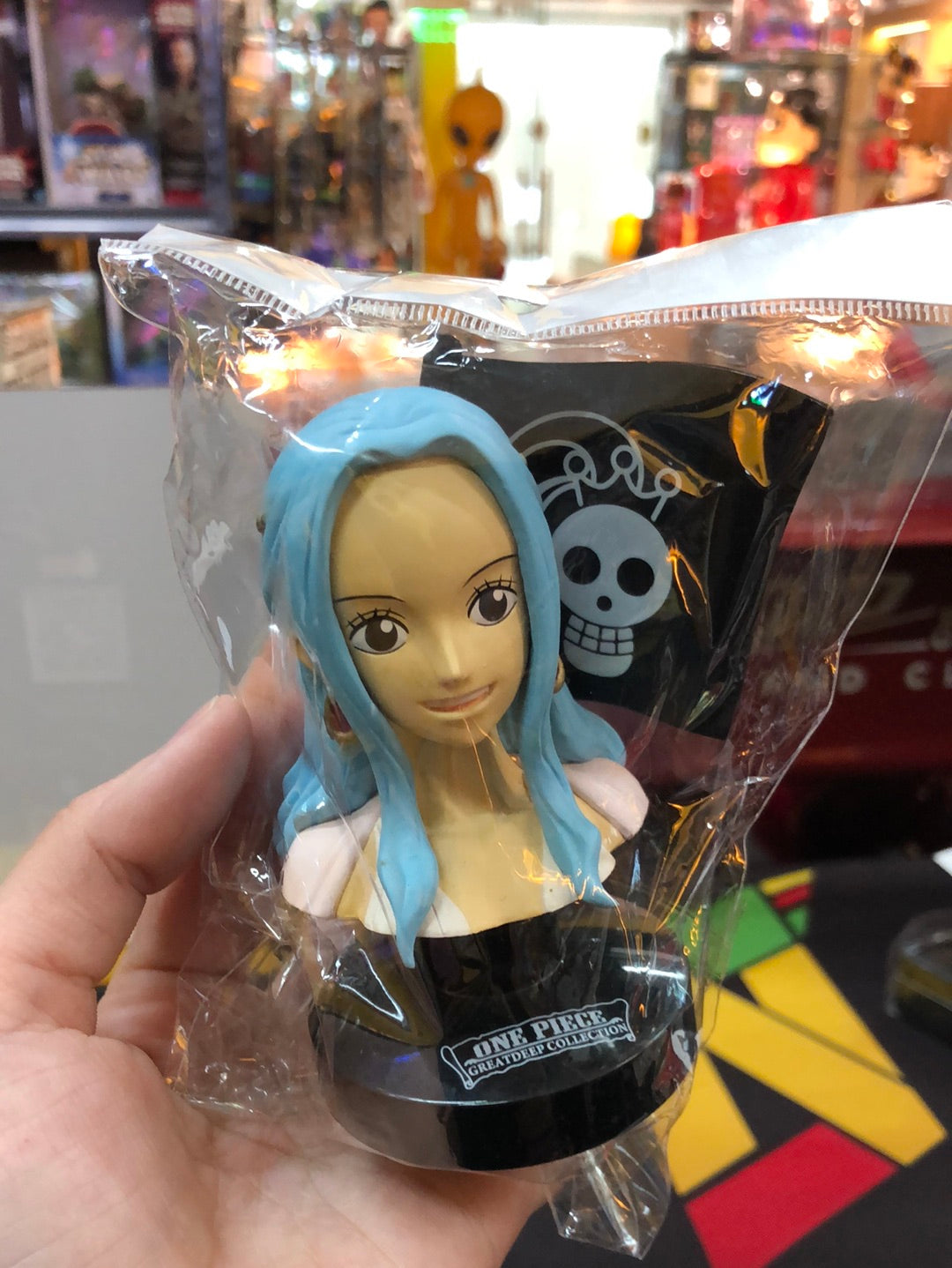 Japan Bandai One piece Greatdeep Nefertari Vivi Figure toy PI Great deep
