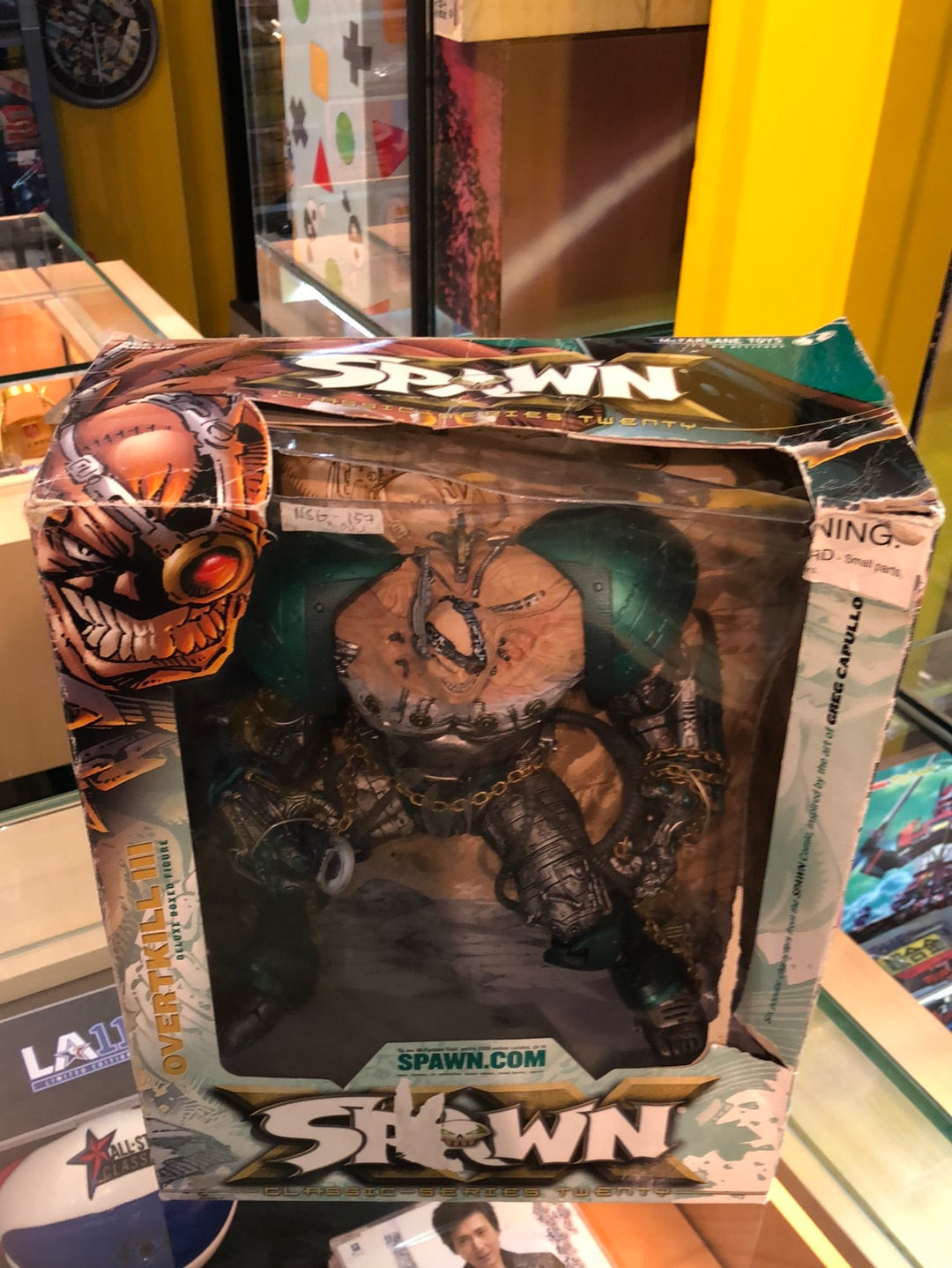 Spawn Overtkill III deluxe boxed figure