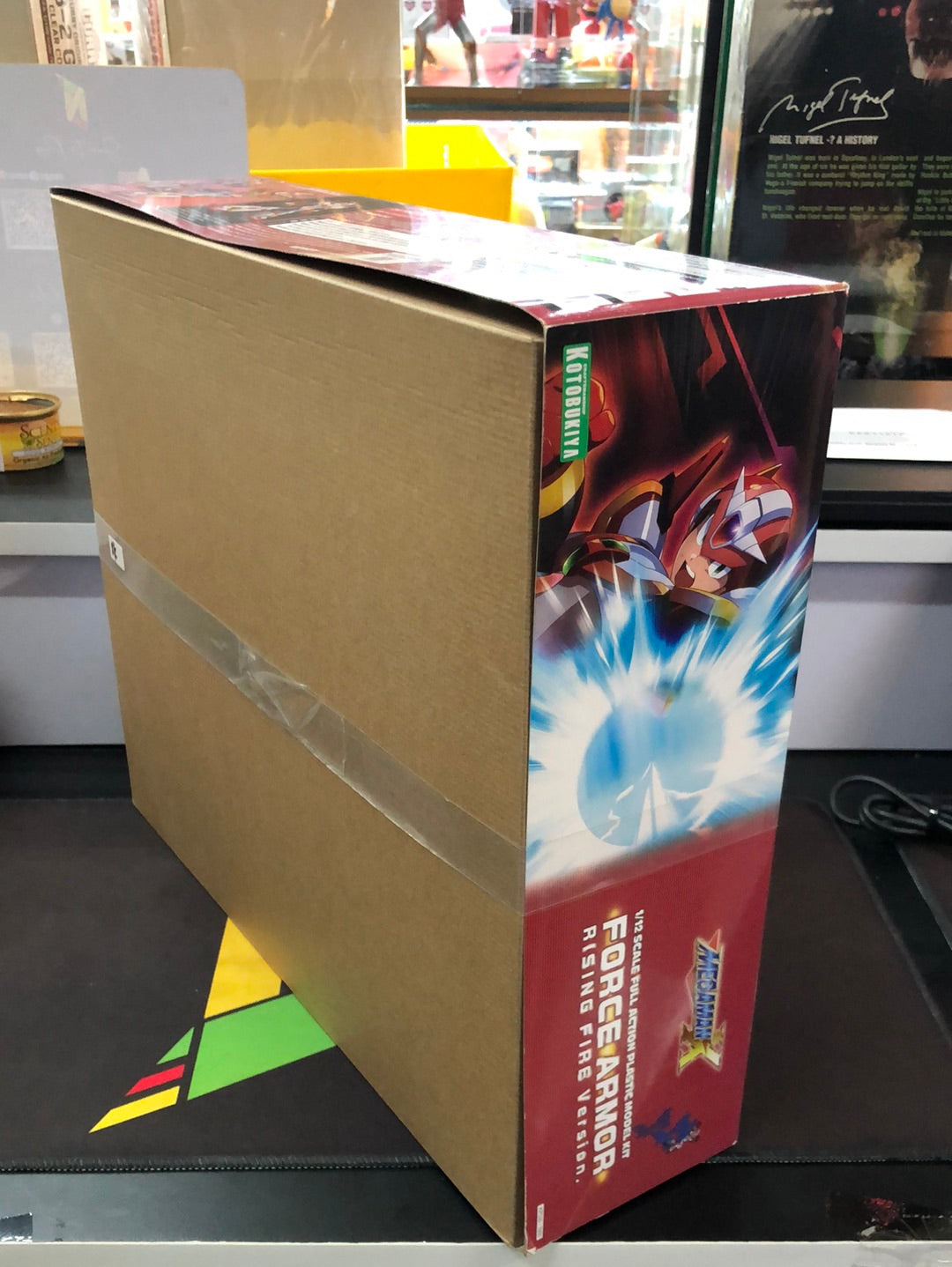 Rockman X 1/12 Scale Full action plastic Model kit Force Armor Rising Fire Version