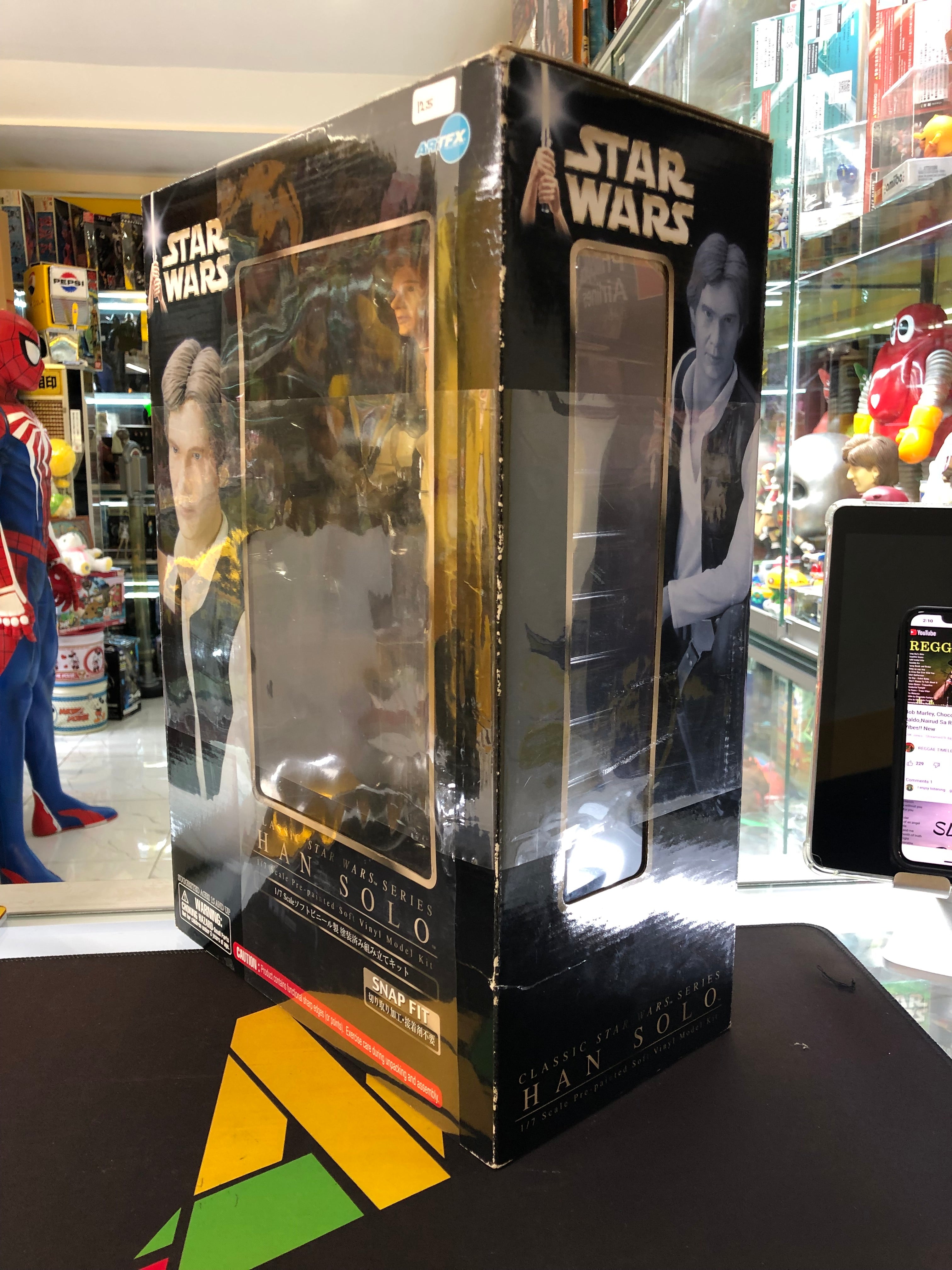Kotobukiya ARTFX + han solo 1/7 scale