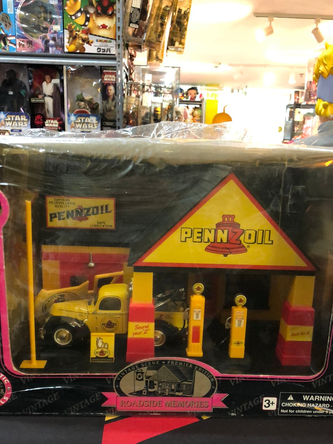 Pennzoil Roadside memories Vintage scene, premier Edition