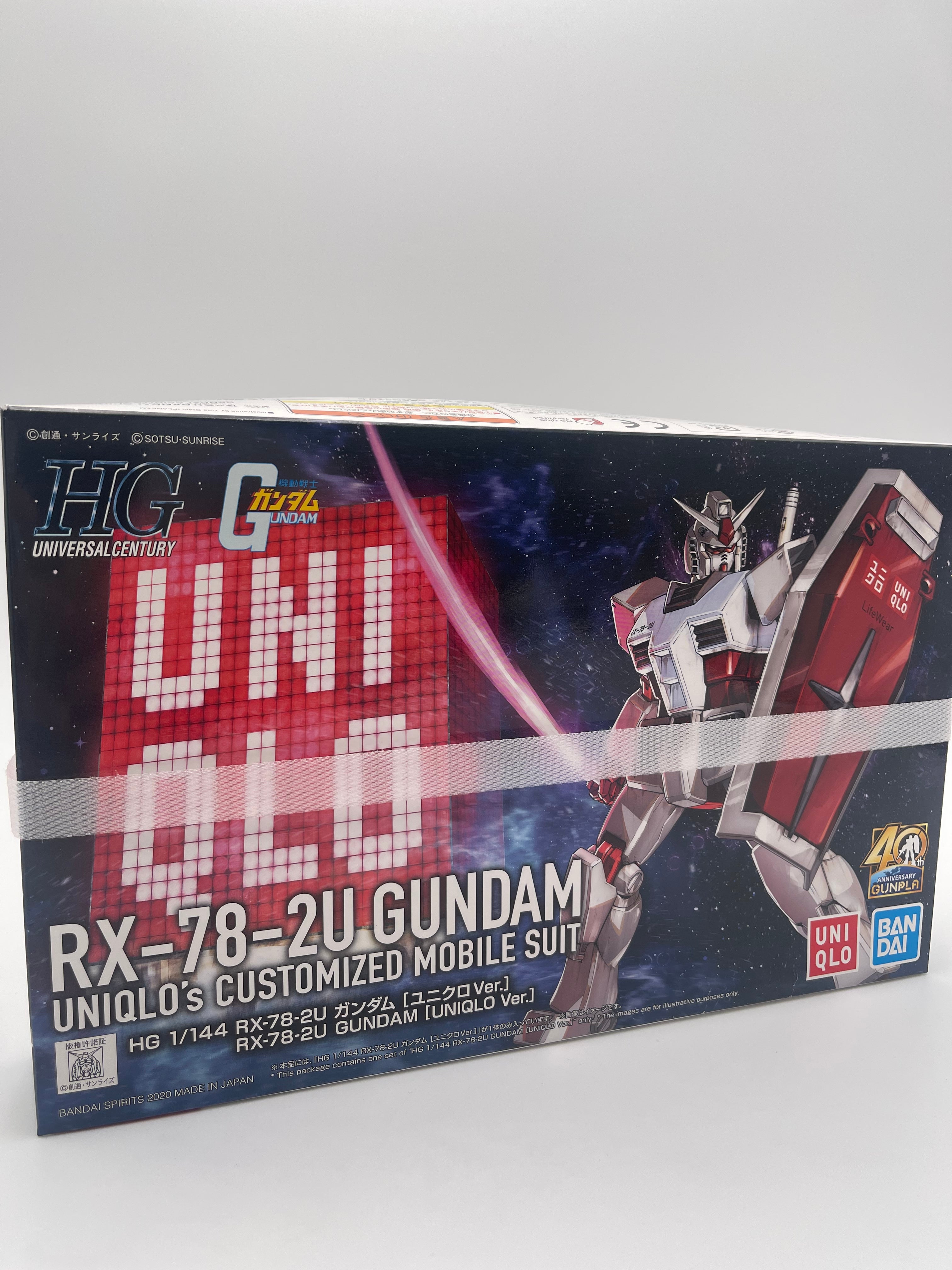 RX-78-2U GUNDAM UNIQLO’s COUSTOMIZED MOBILE SUIT