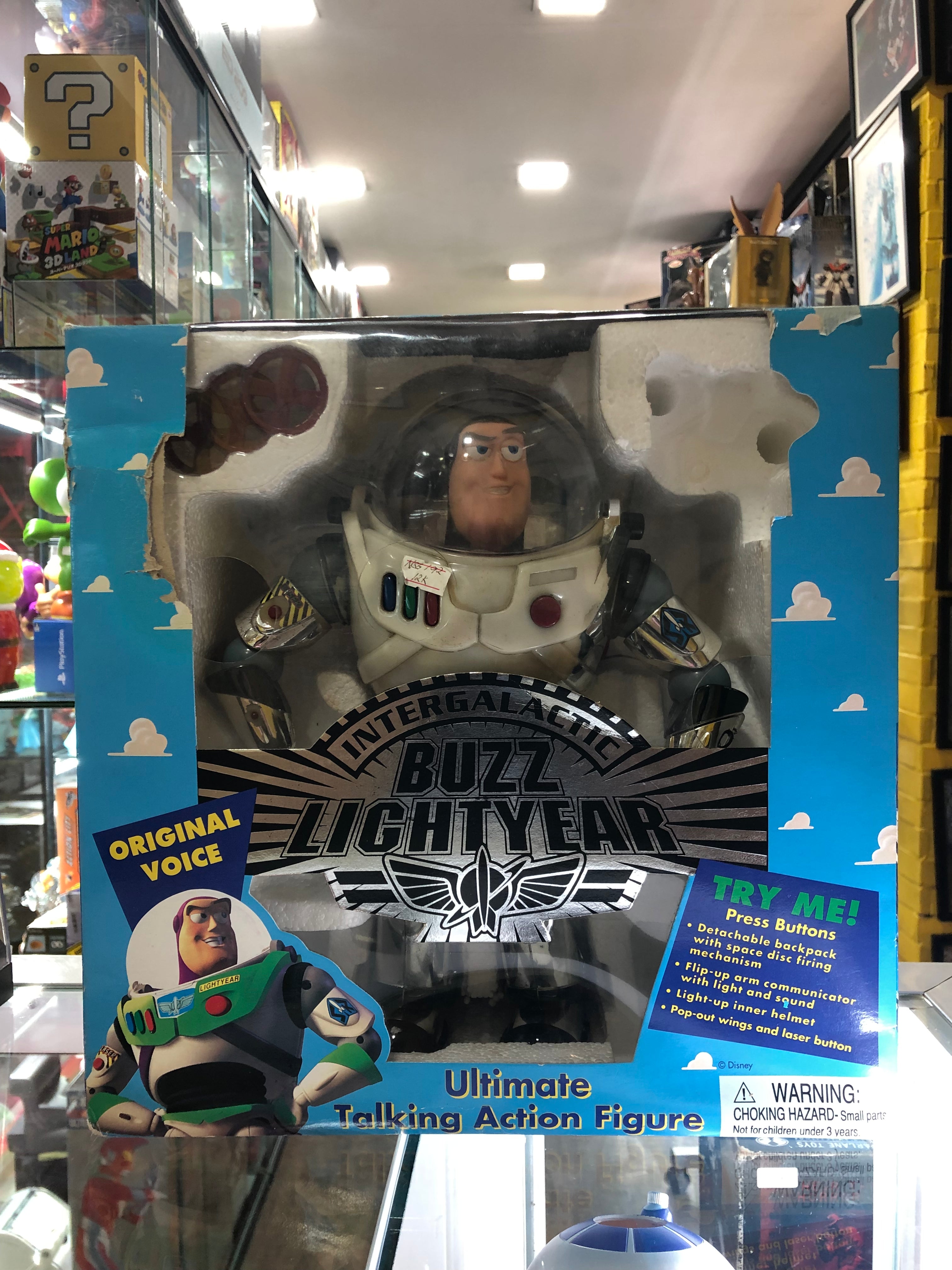 Intergalactic Buzz Lightyear Ultimate Talking Action figure