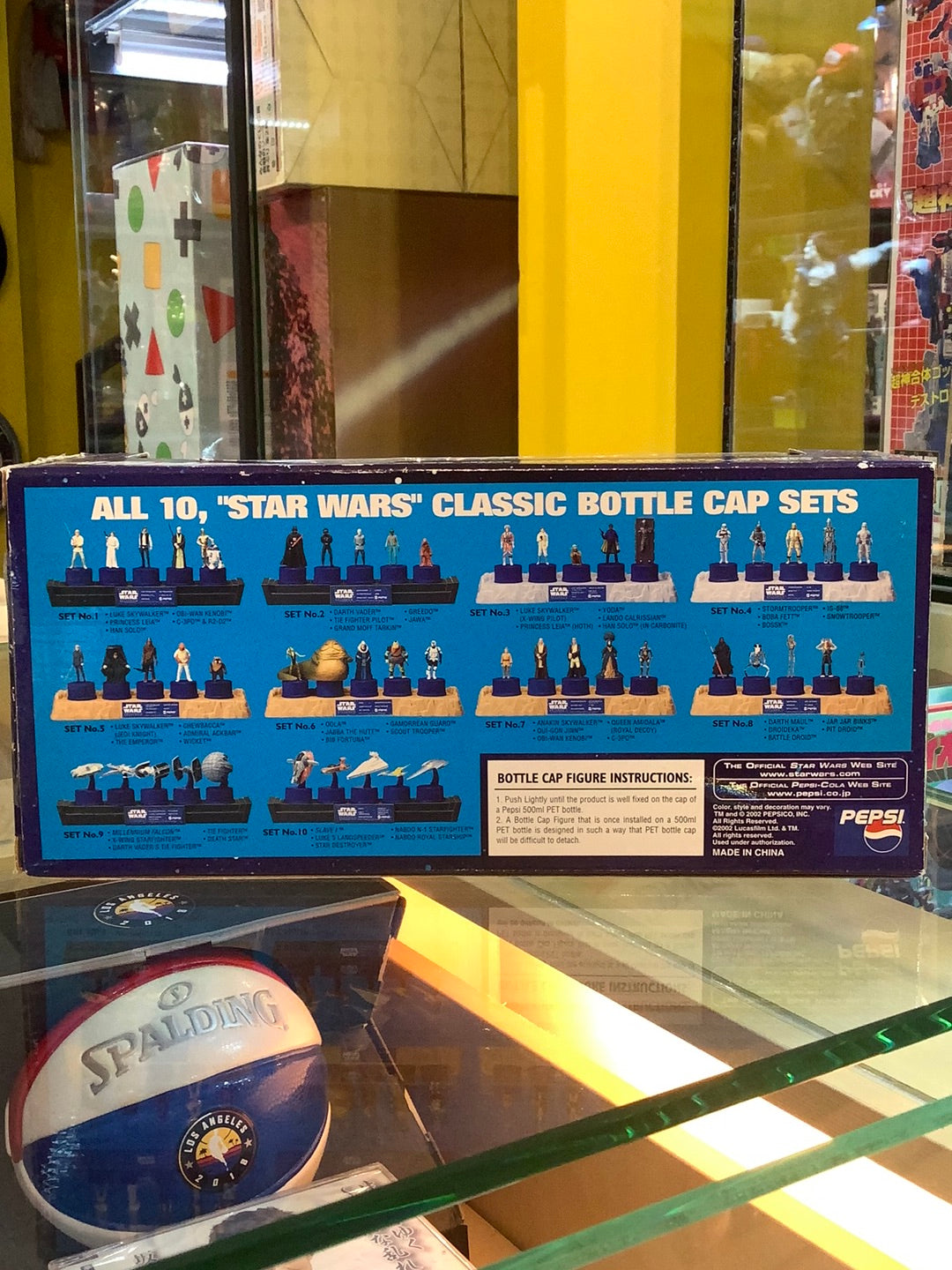 Pepsi-Cola Bottle cap collection Star wars classic Bottle cap sets