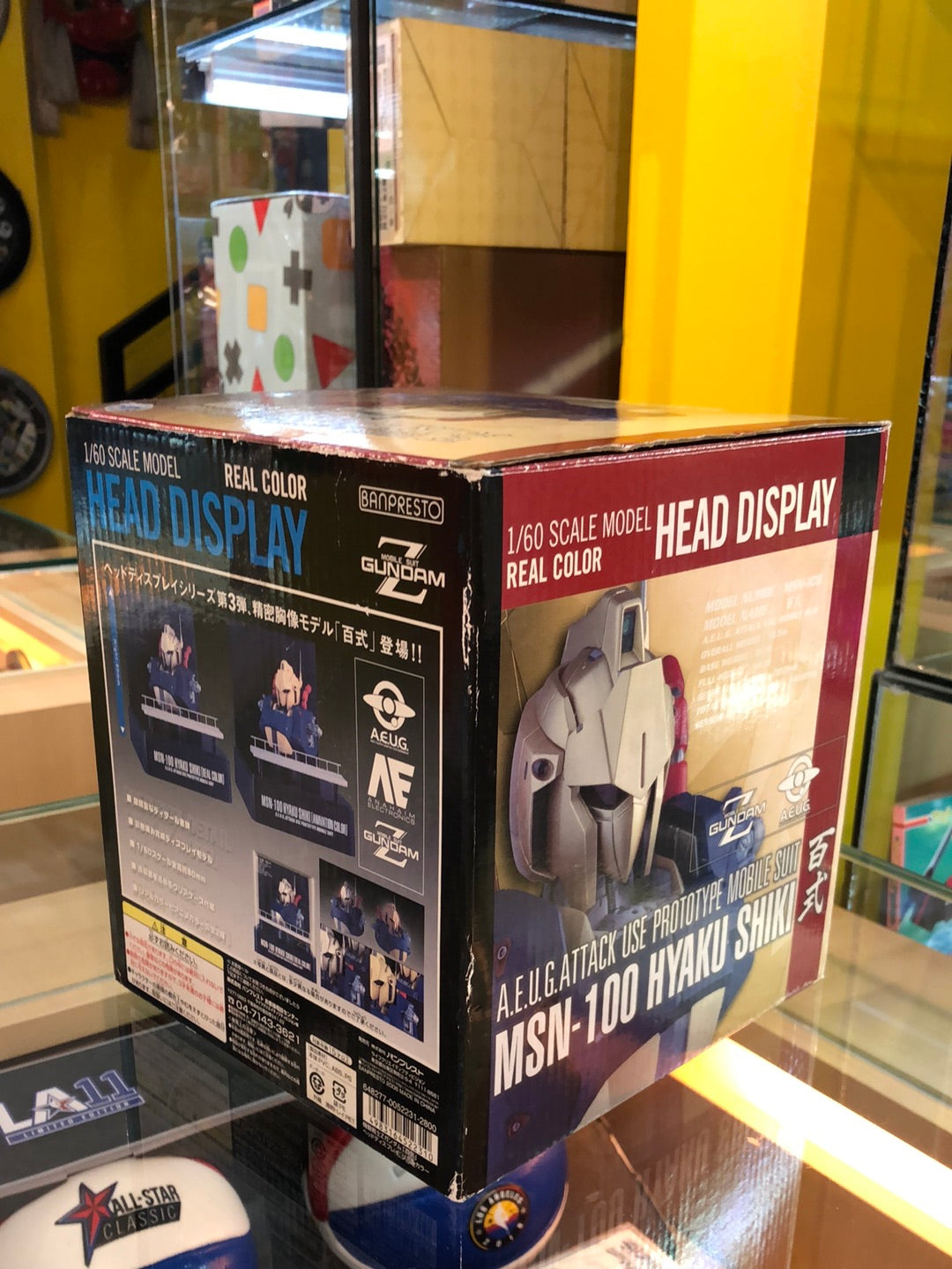 MSN-100 Hyaku Shiki 1/60 scale model head display Real color