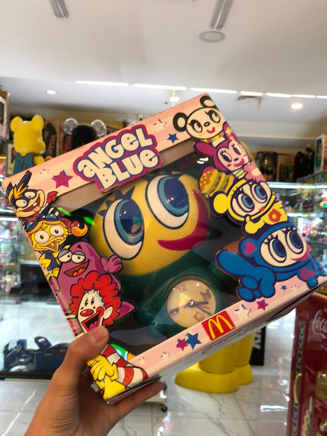 angel blue collaboration with mcdo