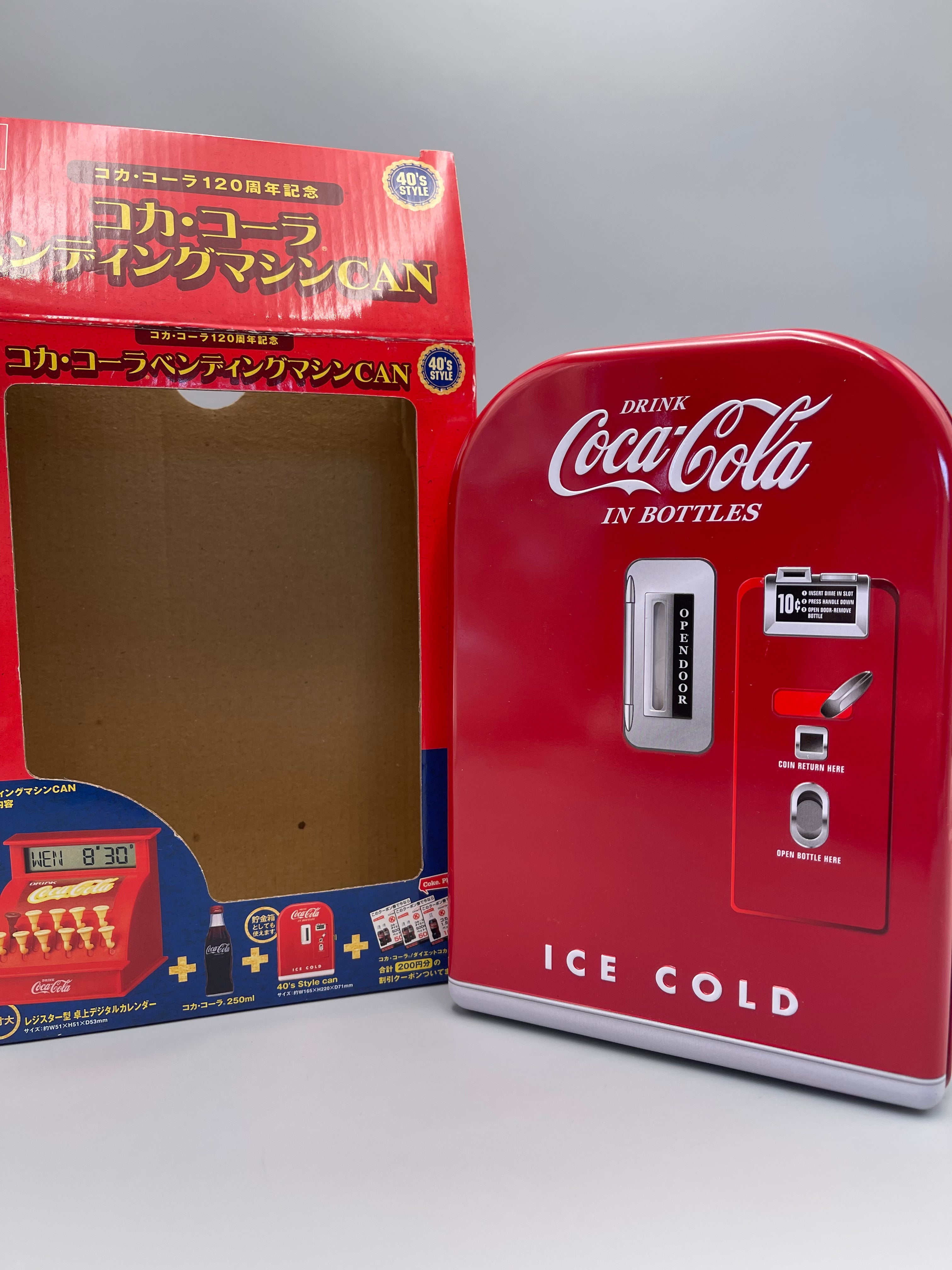Coca-Cola 120th Anniversary Coca-Cola Vending Machine CAN (40’s Style)