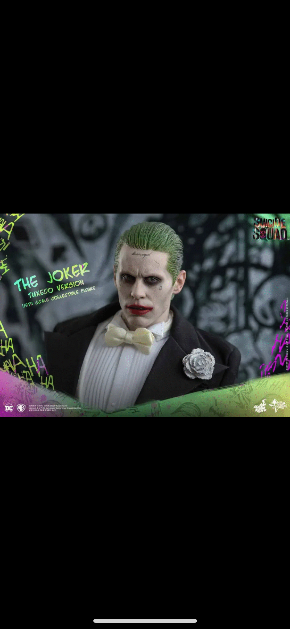 Item: HOT TOYS SUICIDE SQUAD JOKER TUXEDO VERSION