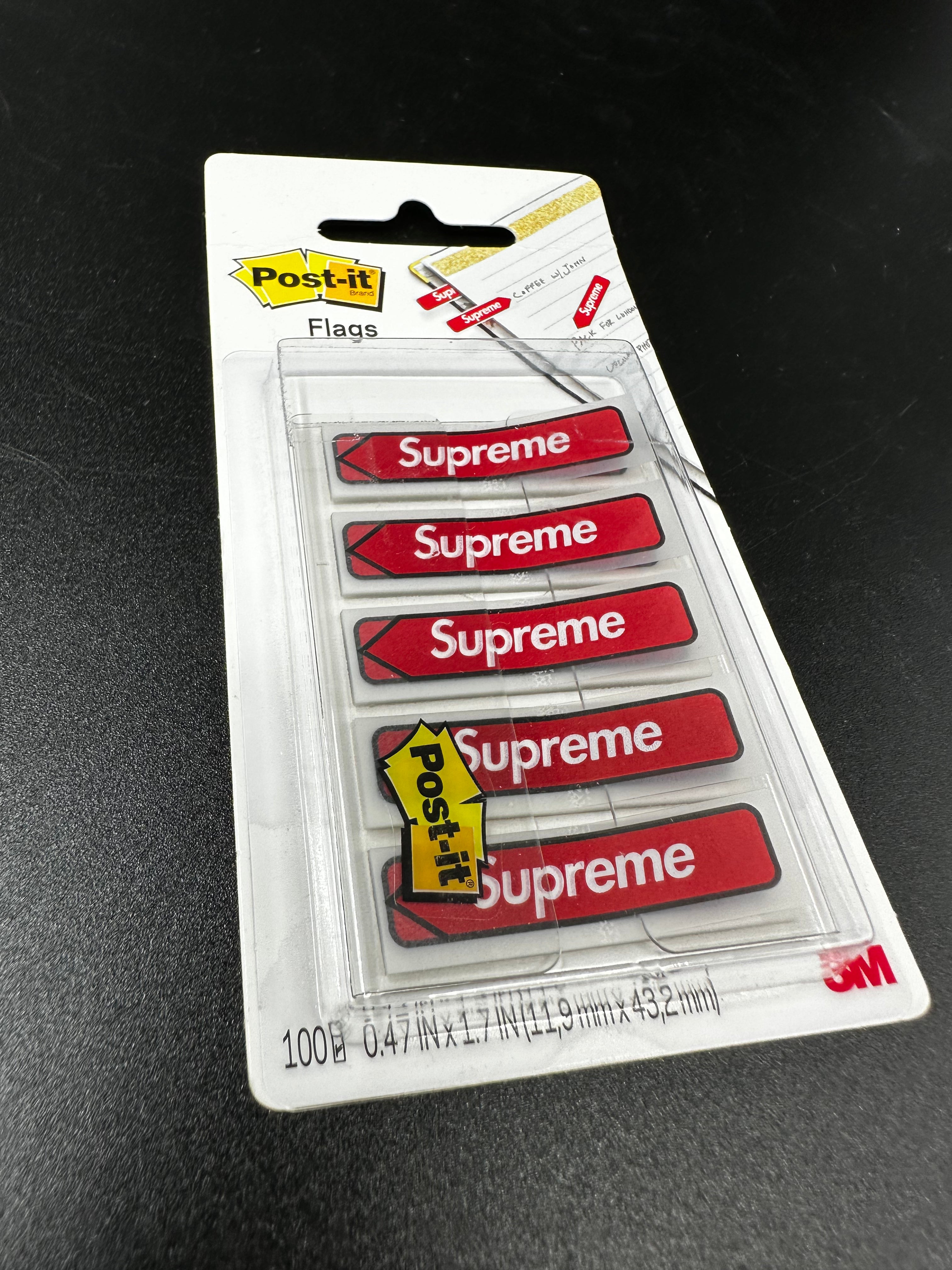 supreme post-it flags
