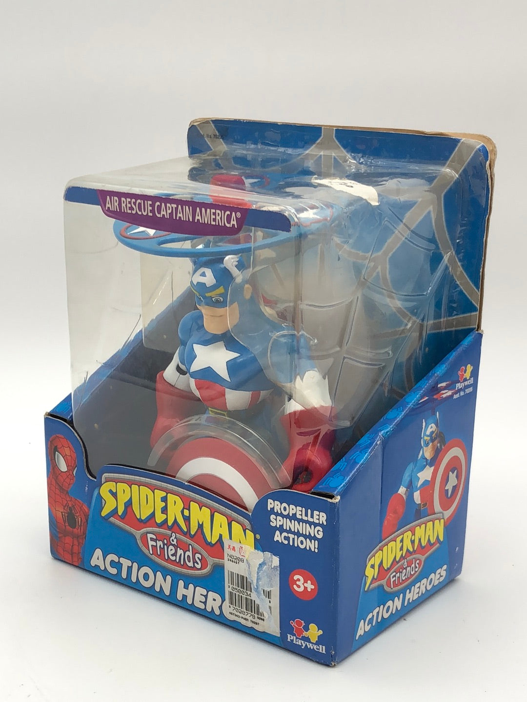Spider-Man Air Reaue Captain America