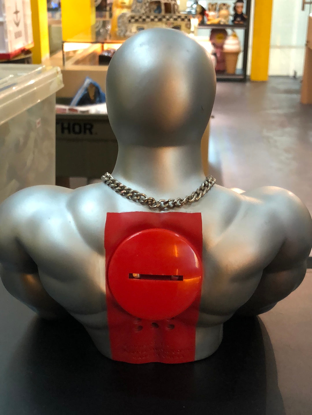 Pepsi man coin bank loose