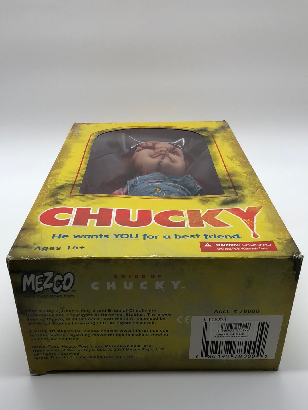 Chucky Mezco Yellow Box
