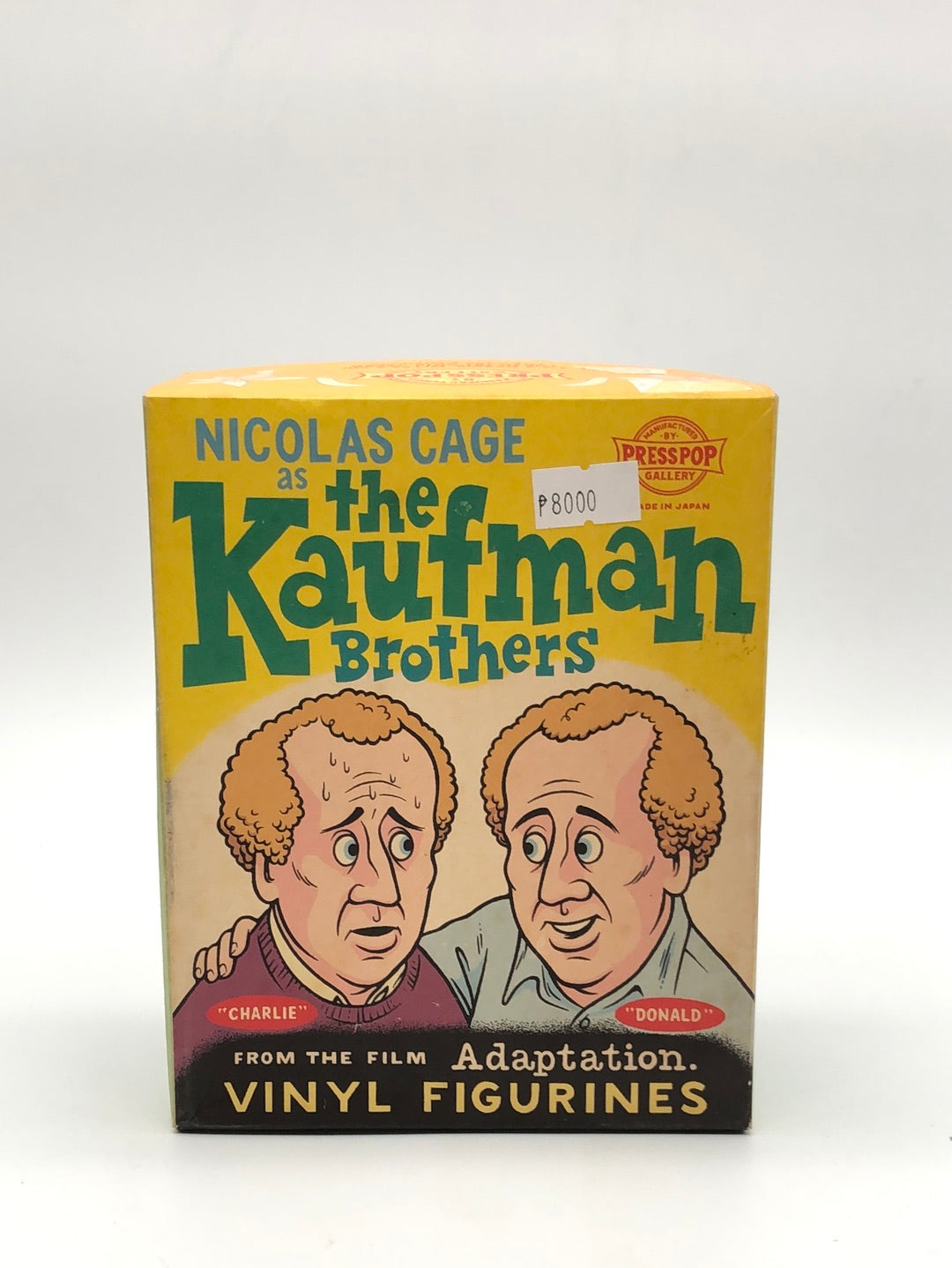 Nicolas cage as the Kaufman Brothers