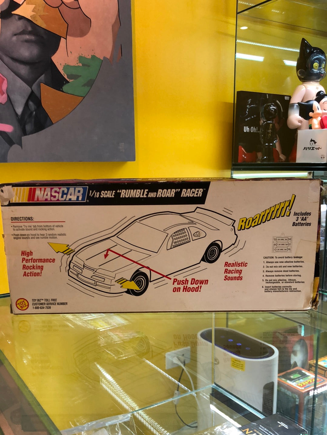 Nascar Rumble and Roar Racer 1/18 scale