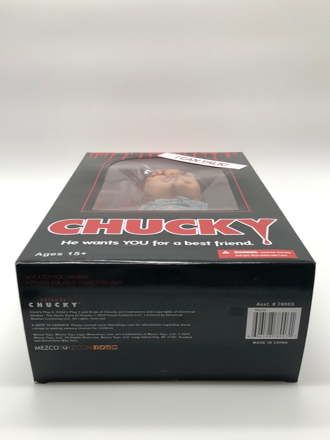 Chucky Mezco Red Box