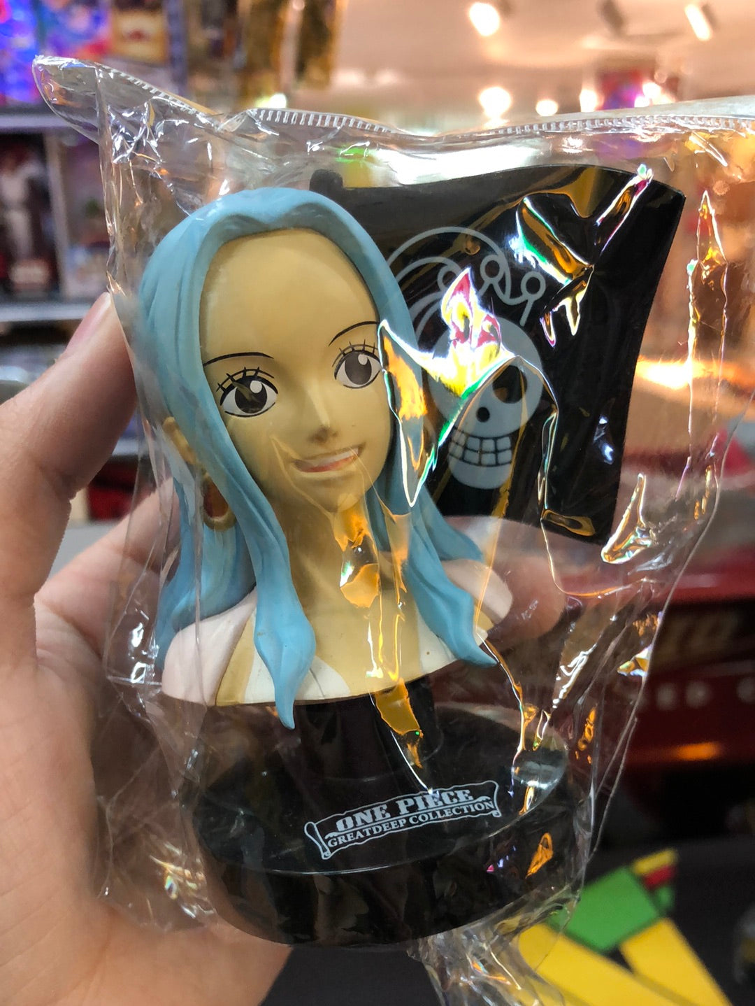 Japan Bandai One piece Greatdeep Nefertari Vivi Figure toy PI Great deep