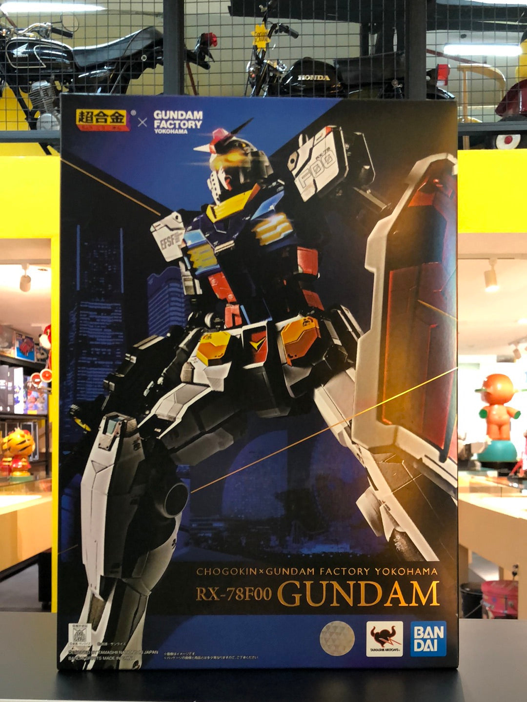Rx-78F00 Gundam Chogokin x Gundam factory Yokohama
