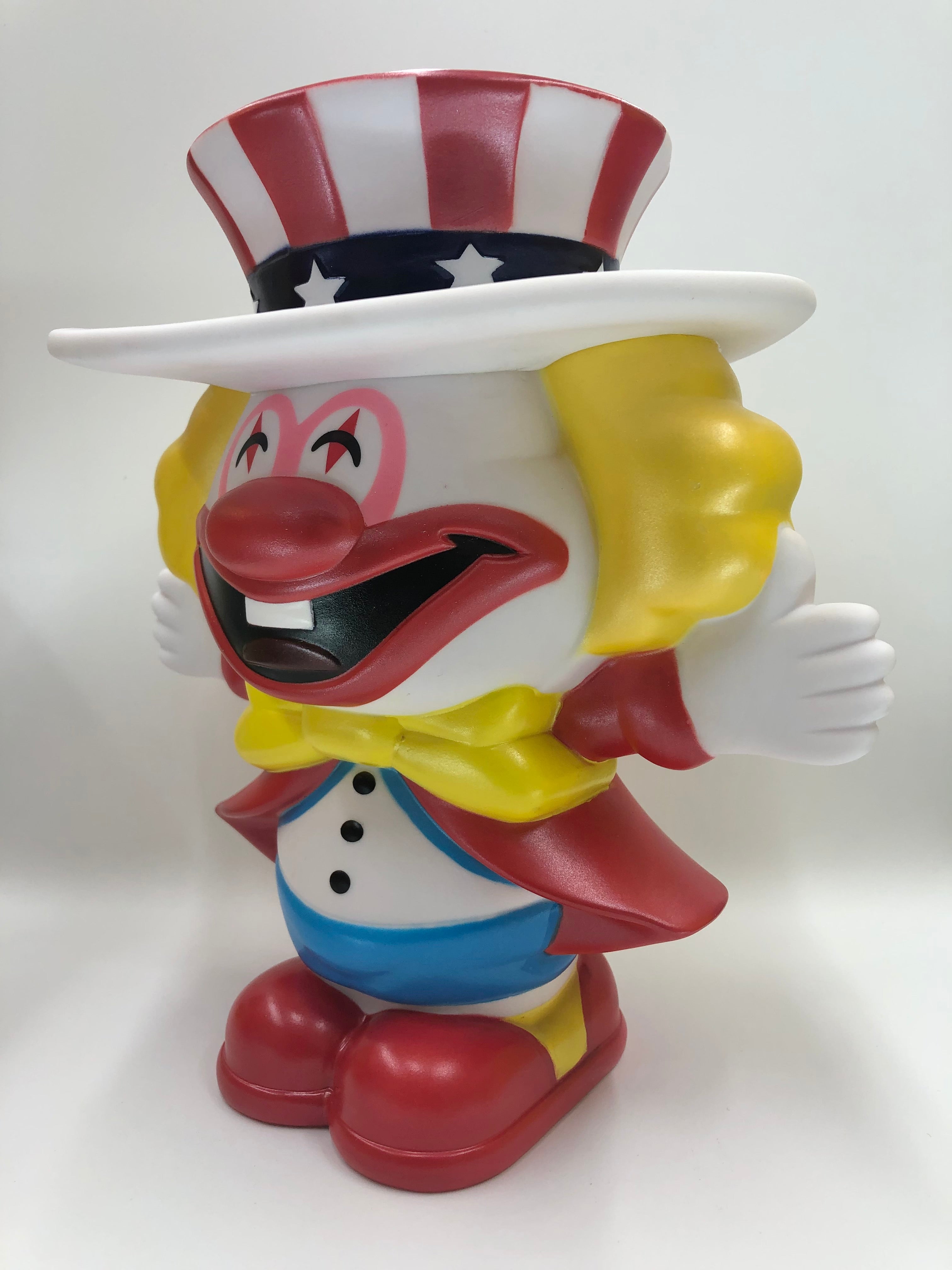 Juggler Clown Gogo Chance Piggy Bank with Gogo Chance Big Dice Kita Denshi