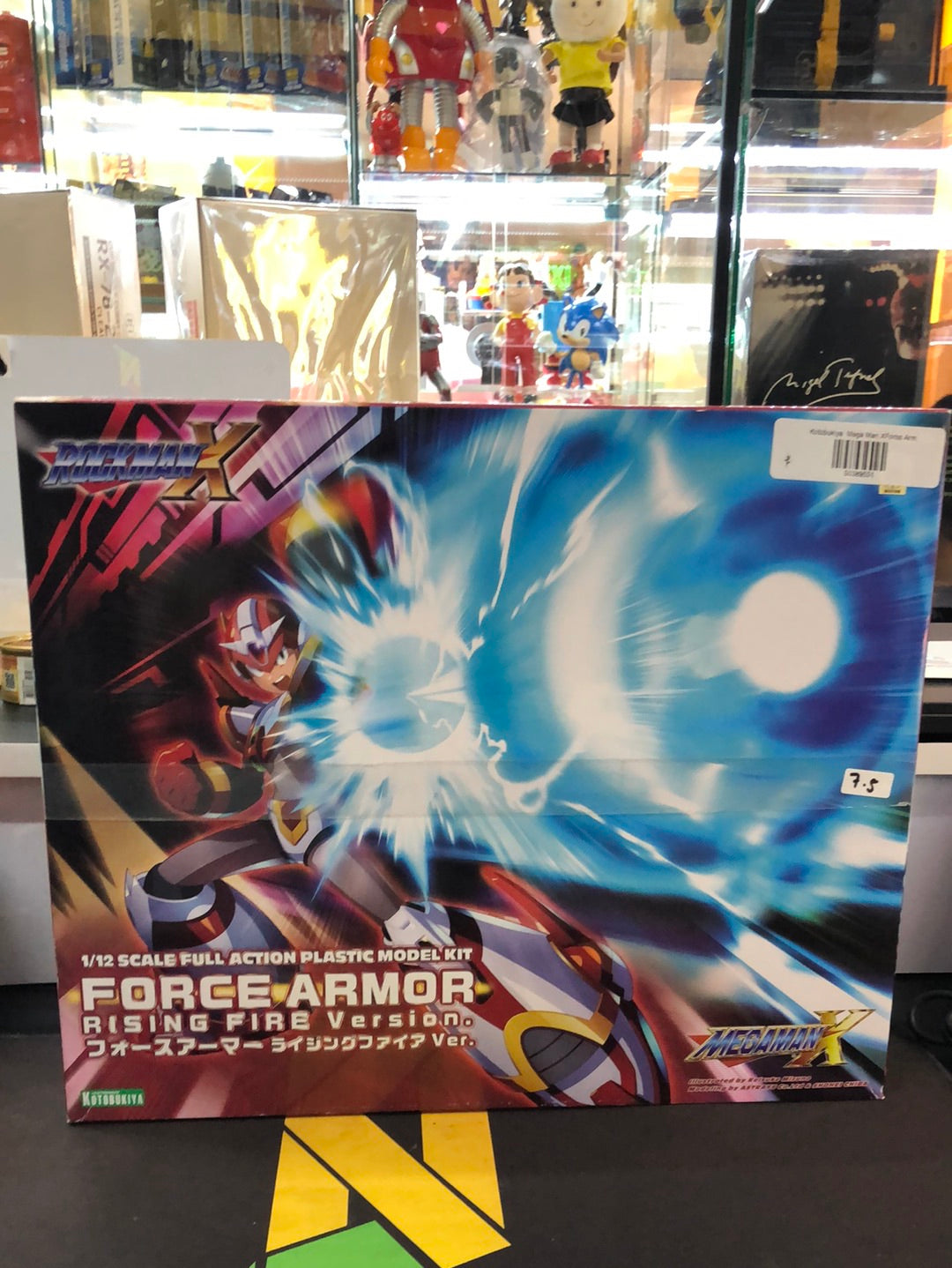 Rockman X 1/12 Scale Full action plastic Model kit Force Armor Rising Fire Version