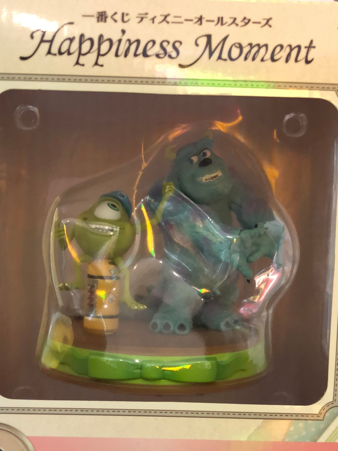 Disney Monsters Inc Sulley Mike happiness Moment Figure