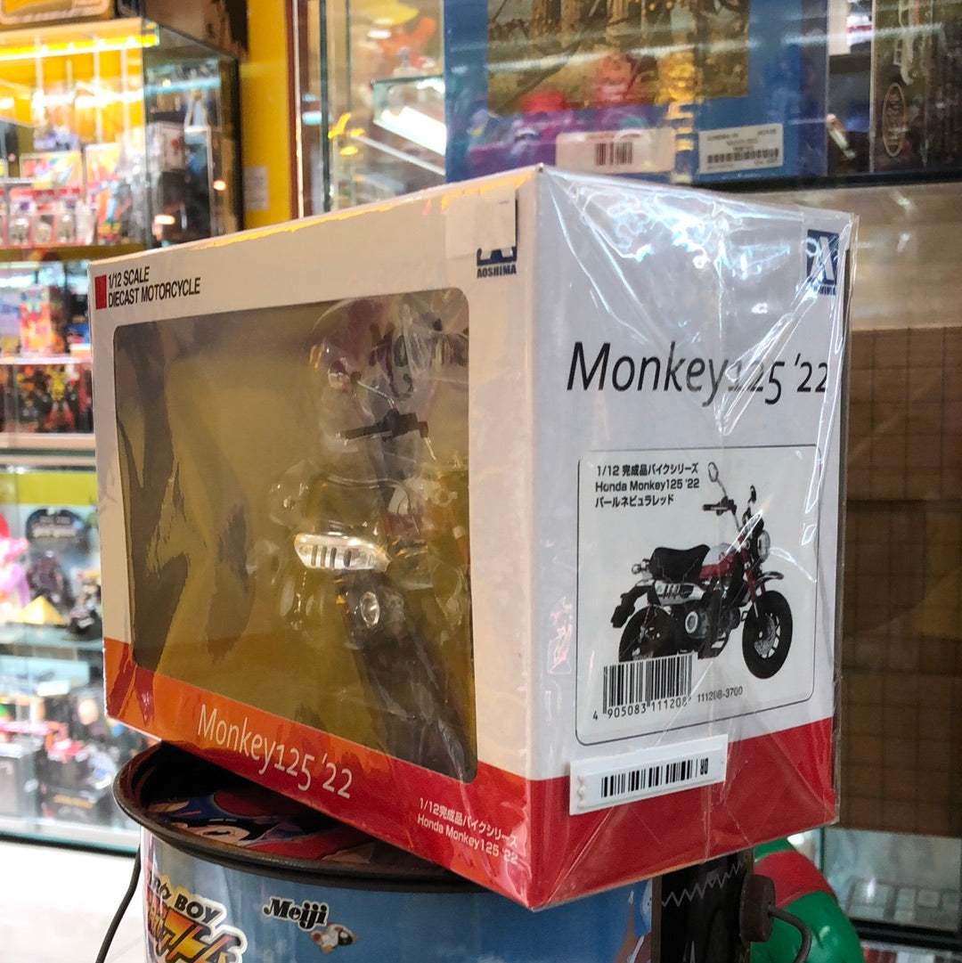 Aoshima Honda Monkey125’22 (1/12scale) Diecast Motorcycle