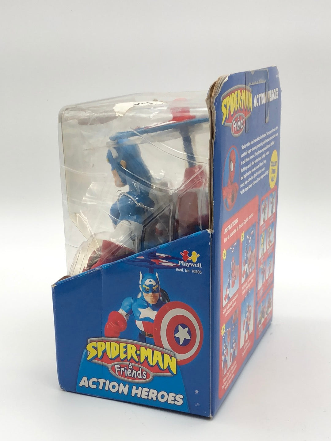 Spider-Man Air Reaue Captain America