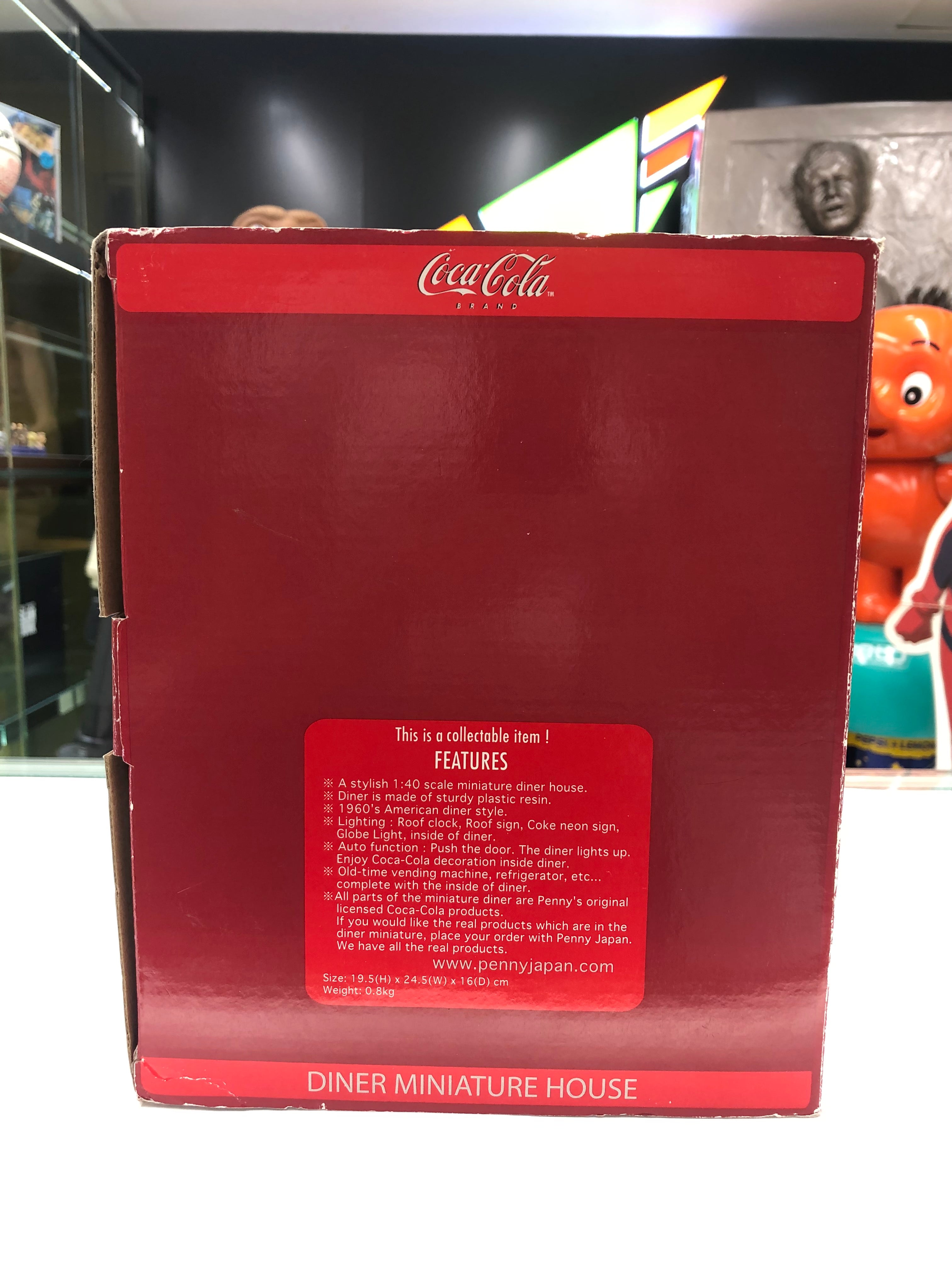 Coca Cola Retro Style American Diner Miniature House