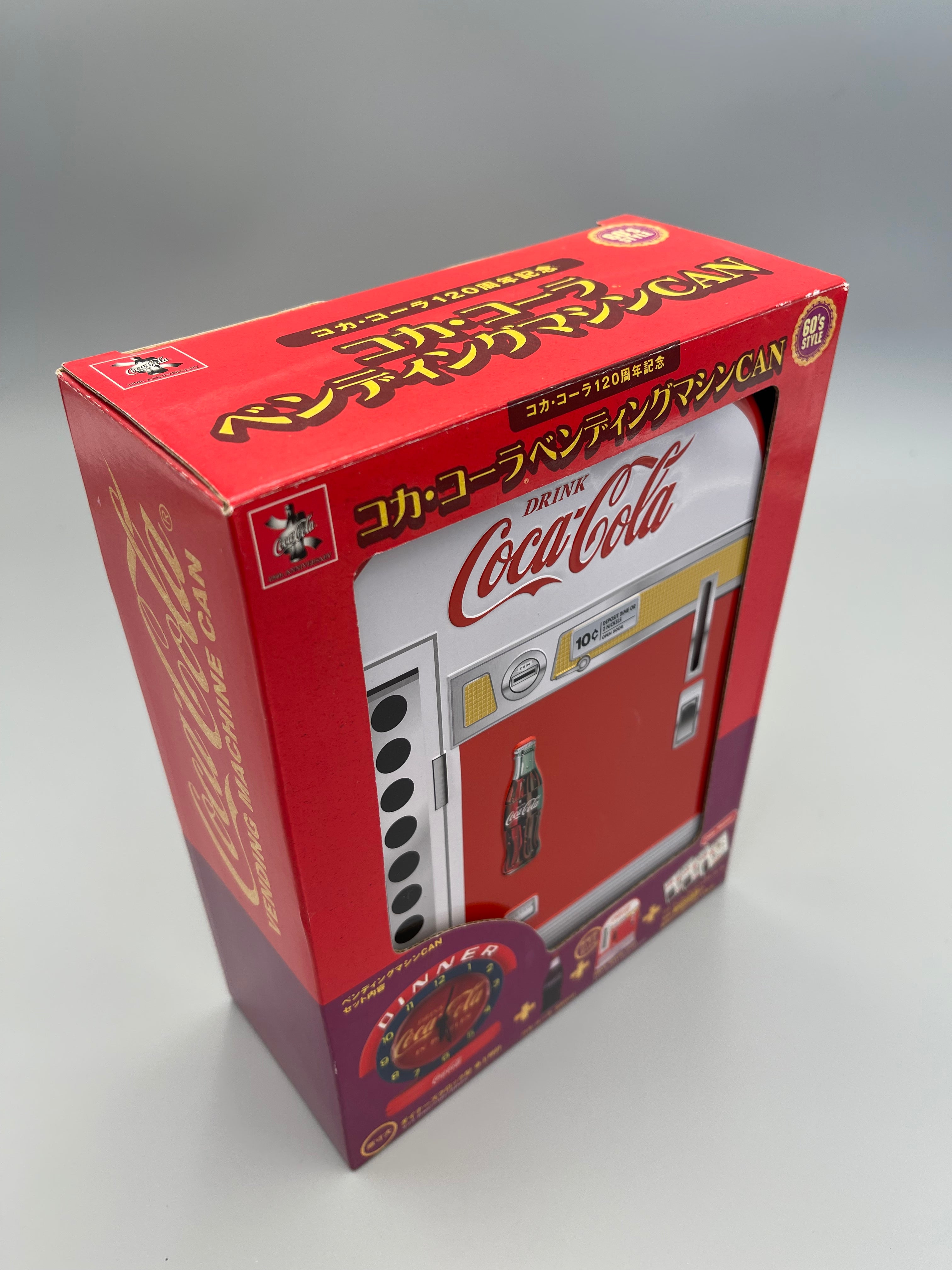 Coca-Cola 120th Anniversary Coca-Cola Vending Machine CAN (60’s Style)