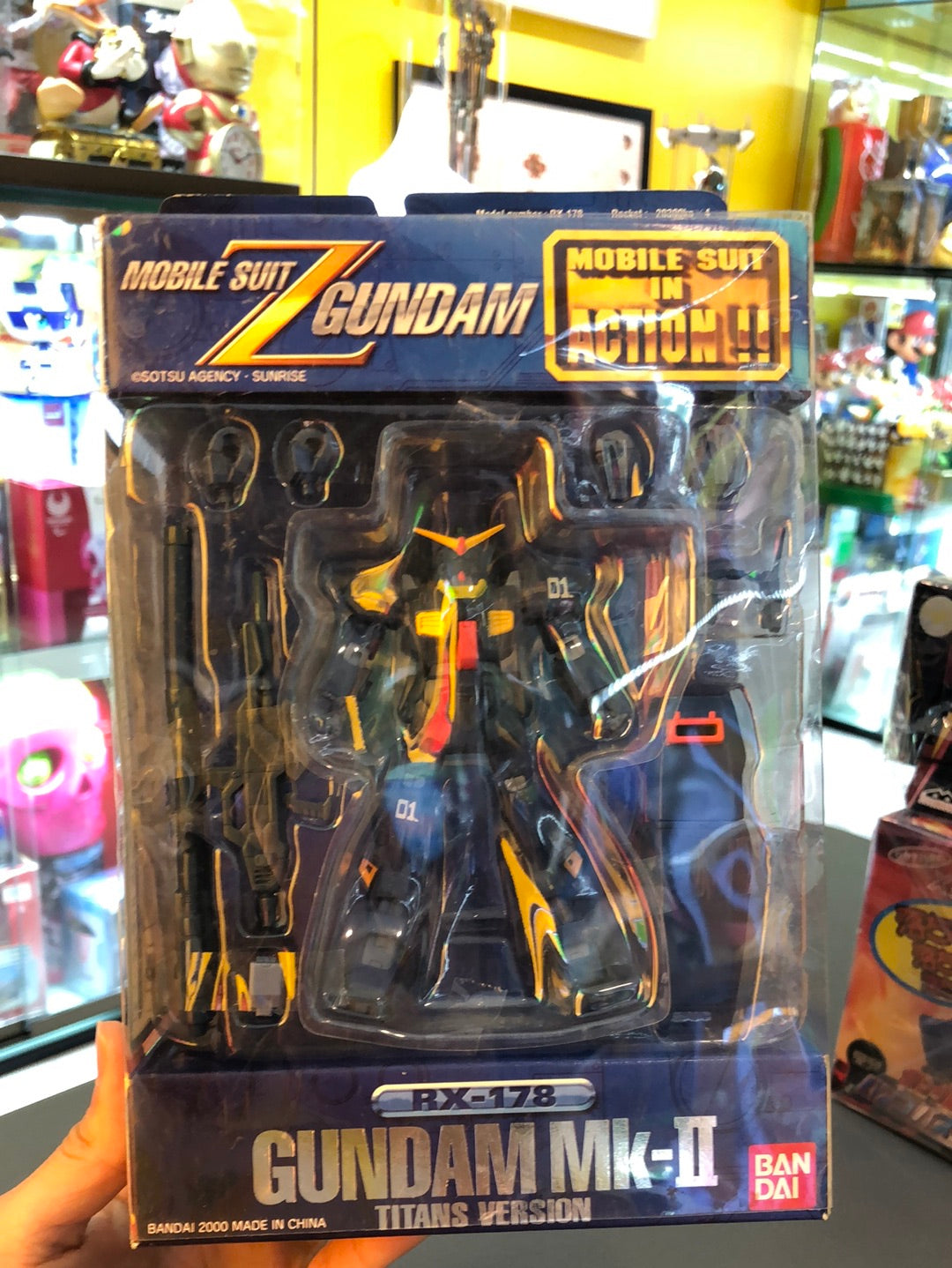 mobile Suit Z Gundam mobile suit in action Rx-178 Gundam MK-II Titans version