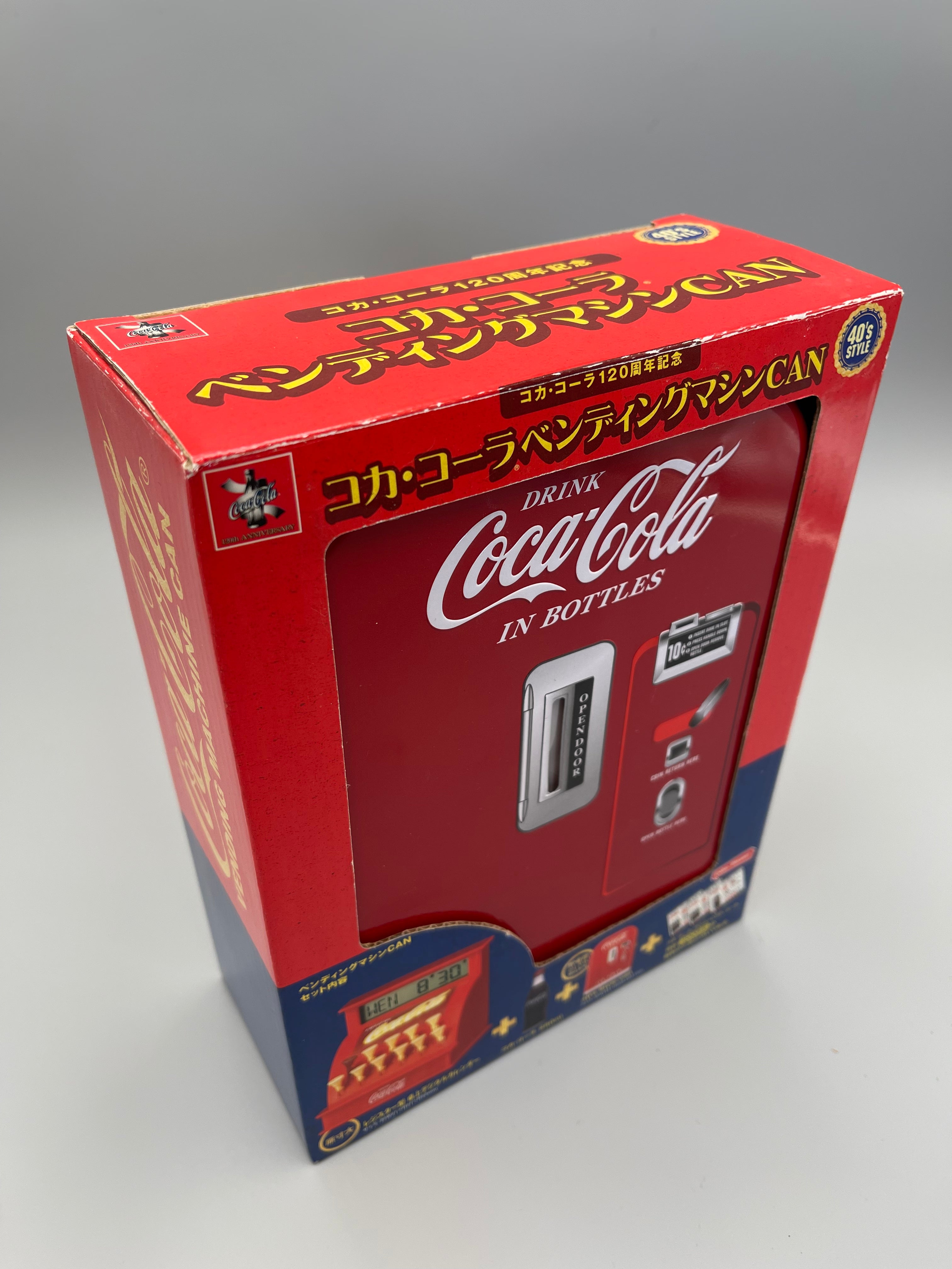 Coca-Cola 120th Anniversary Coca-Cola Vending Machine CAN (40’s Style)