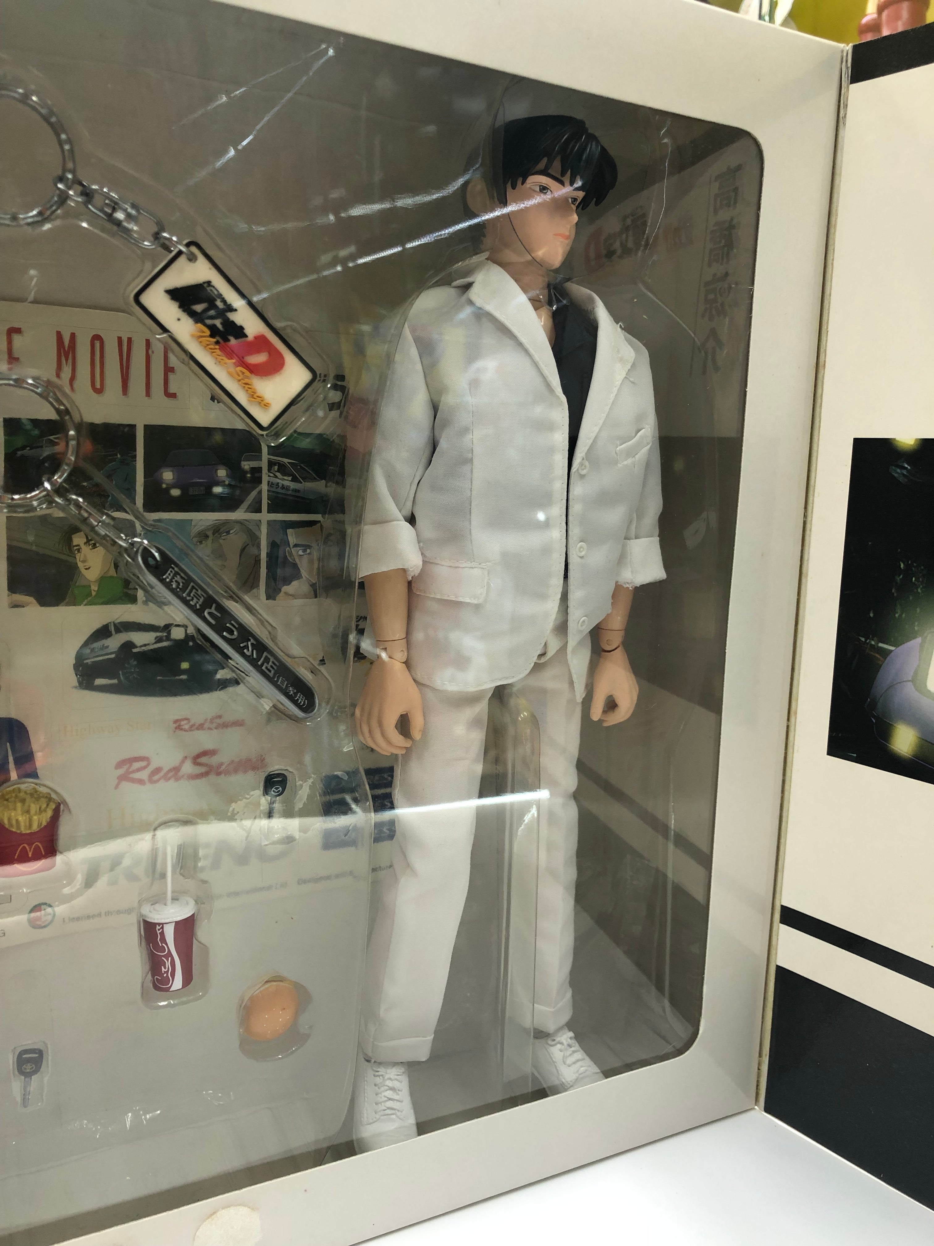 Takumi Fujiwara and Ryosuke Takahashi Initial D The Movie Dragon Models