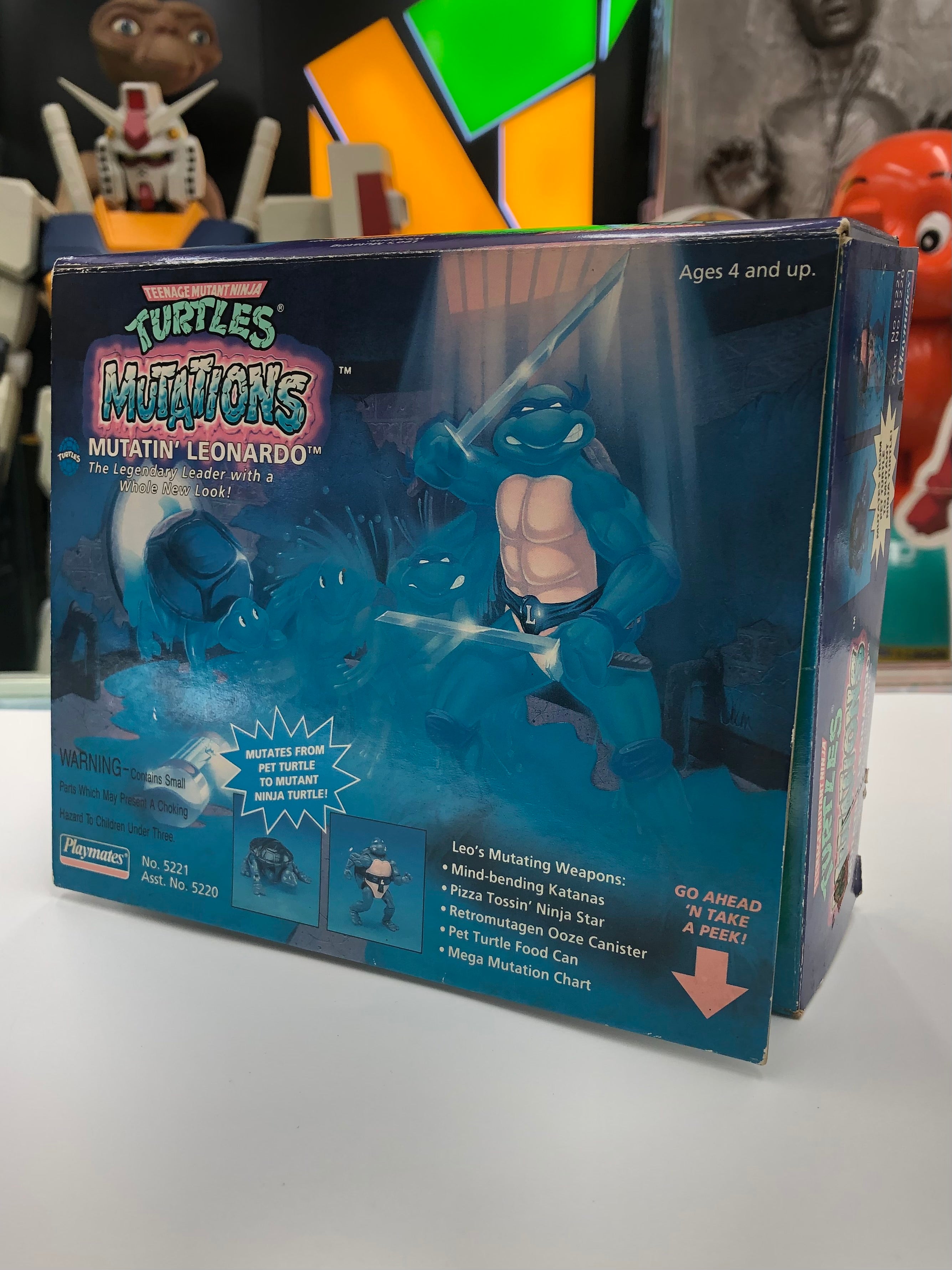 Teenage Mutant Ninja Turtles Mutations Set 1993 Playmates Toy