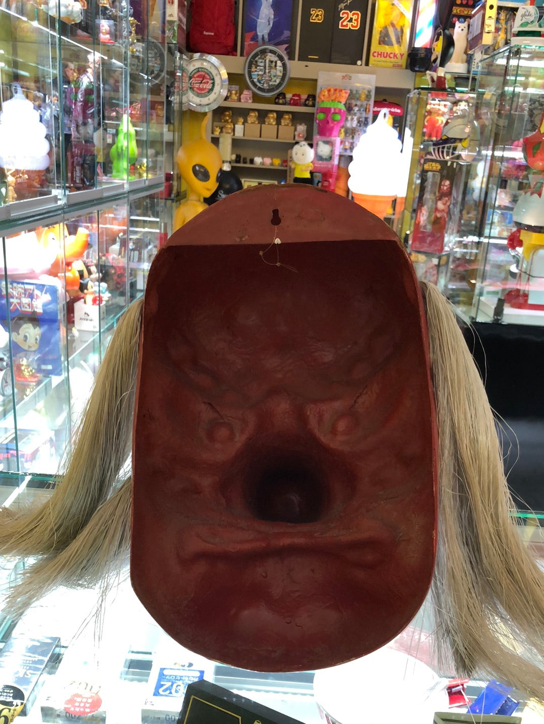 Sarutahikono- mikoto tengu Kagura mask