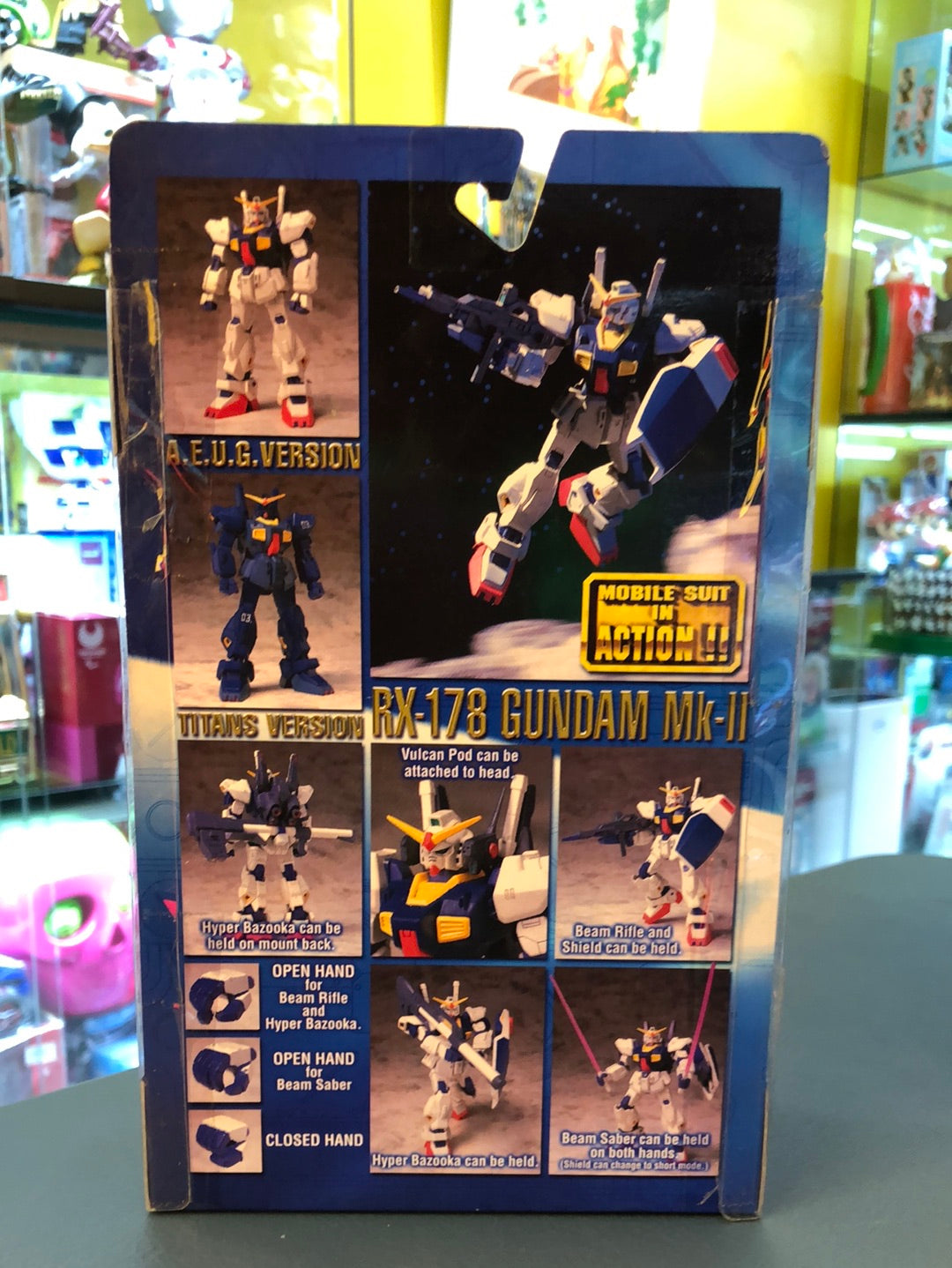 mobile Suit Z Gundam mobile suit in action Rx-178 Gundam MK-II Titans version