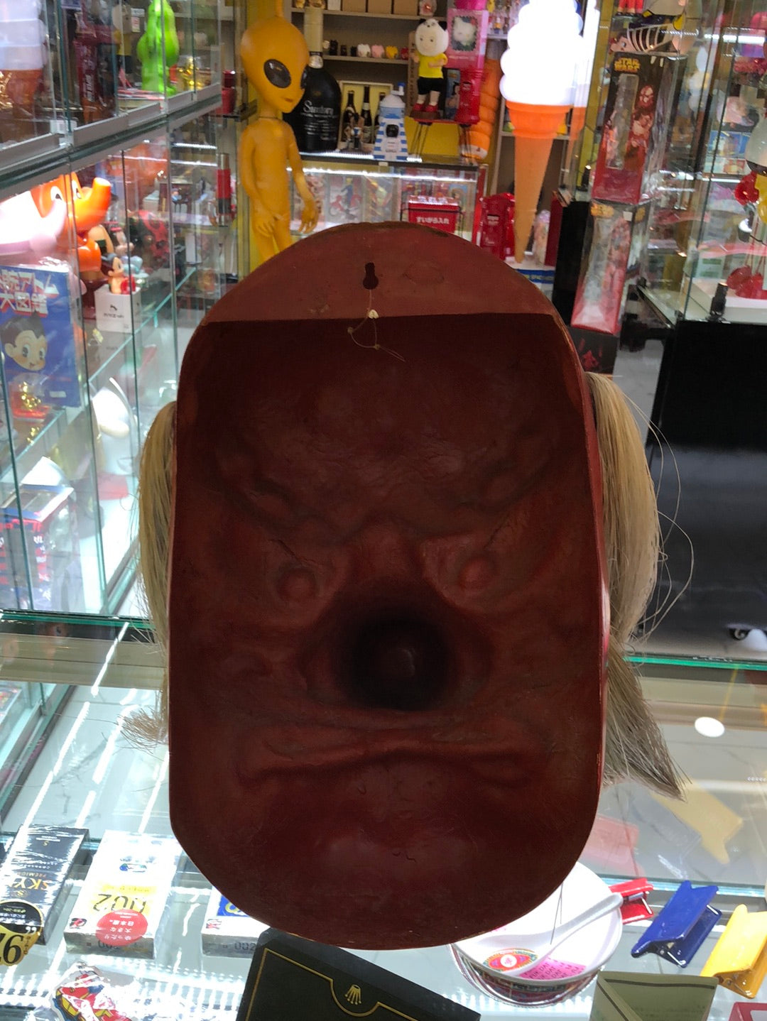 Sarutahikono- mikoto tengu Kagura mask