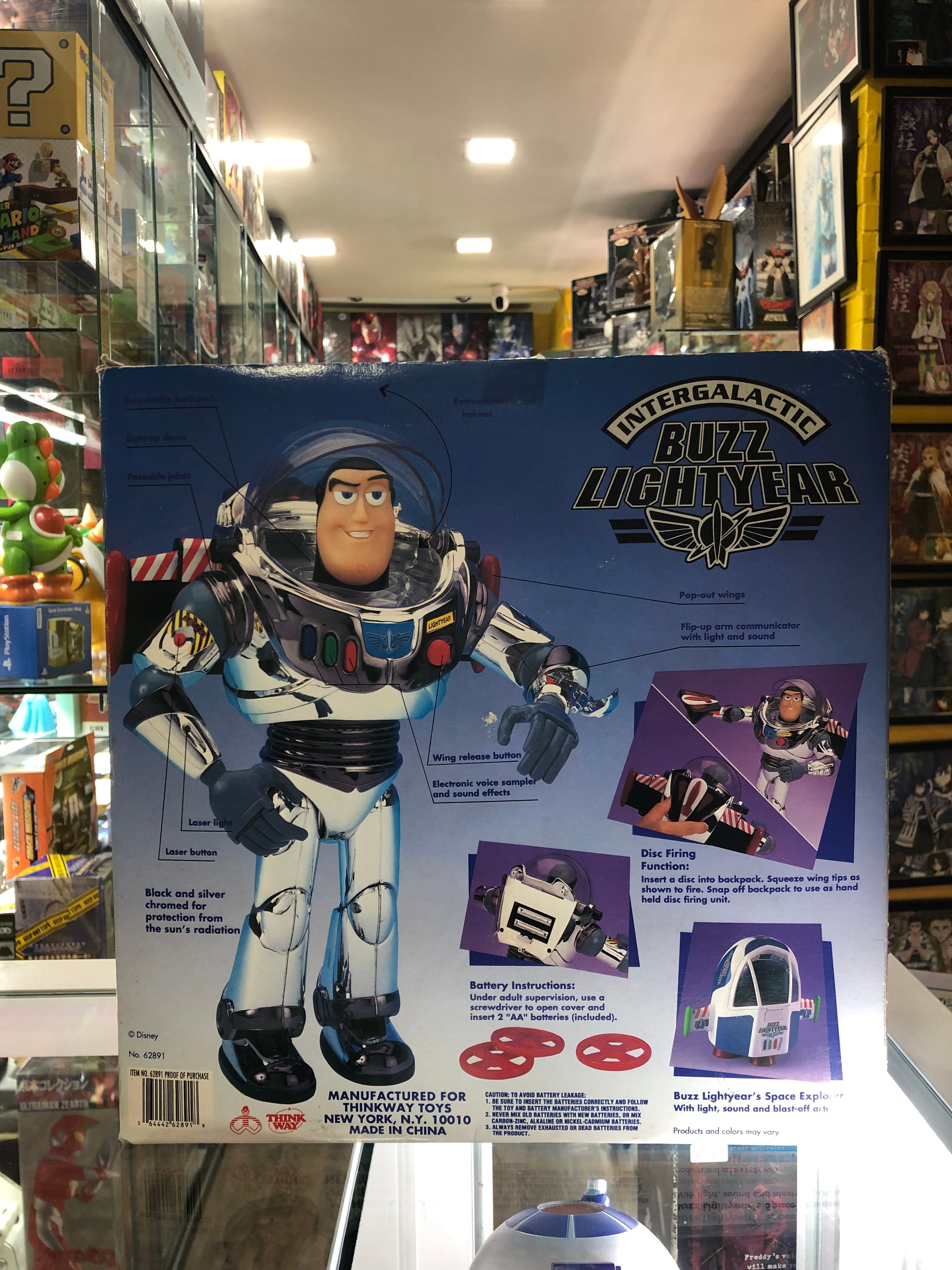 Intergalactic Buzz Lightyear Ultimate Talking Action figure