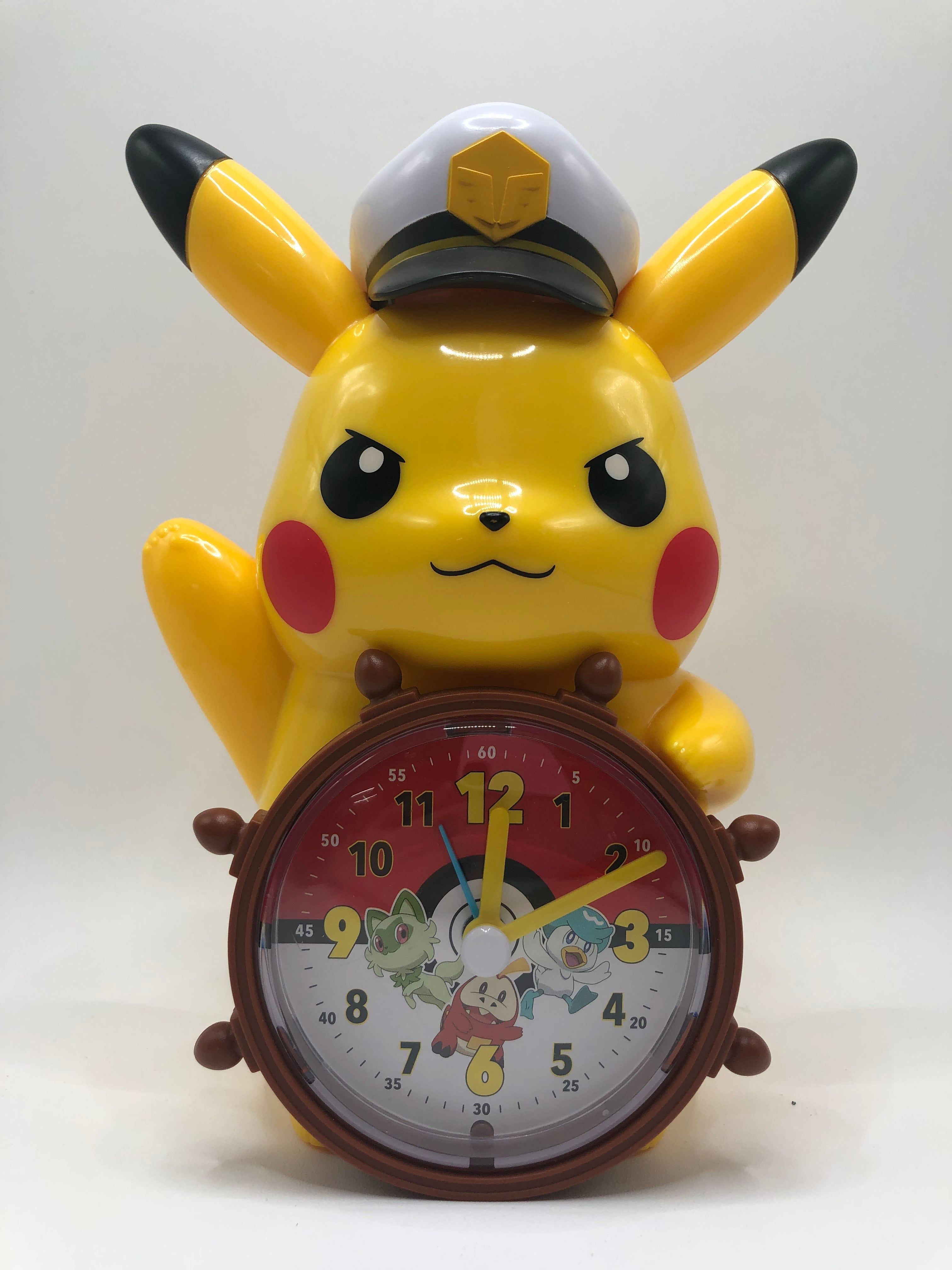 Captain Pikachu Pokemon Alarm Clock Nintendo