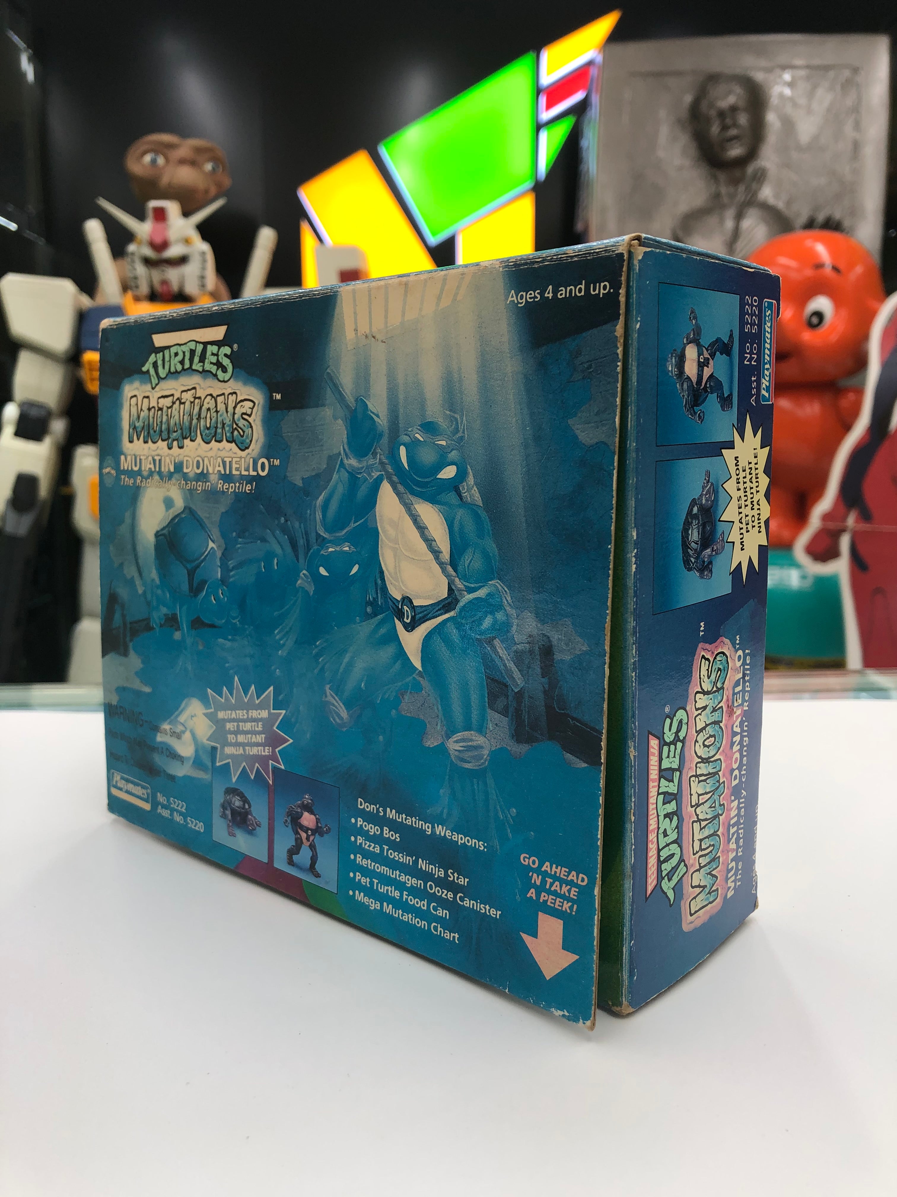 Teenage Mutant Ninja Turtles Mutations Set 1993 Playmates Toy