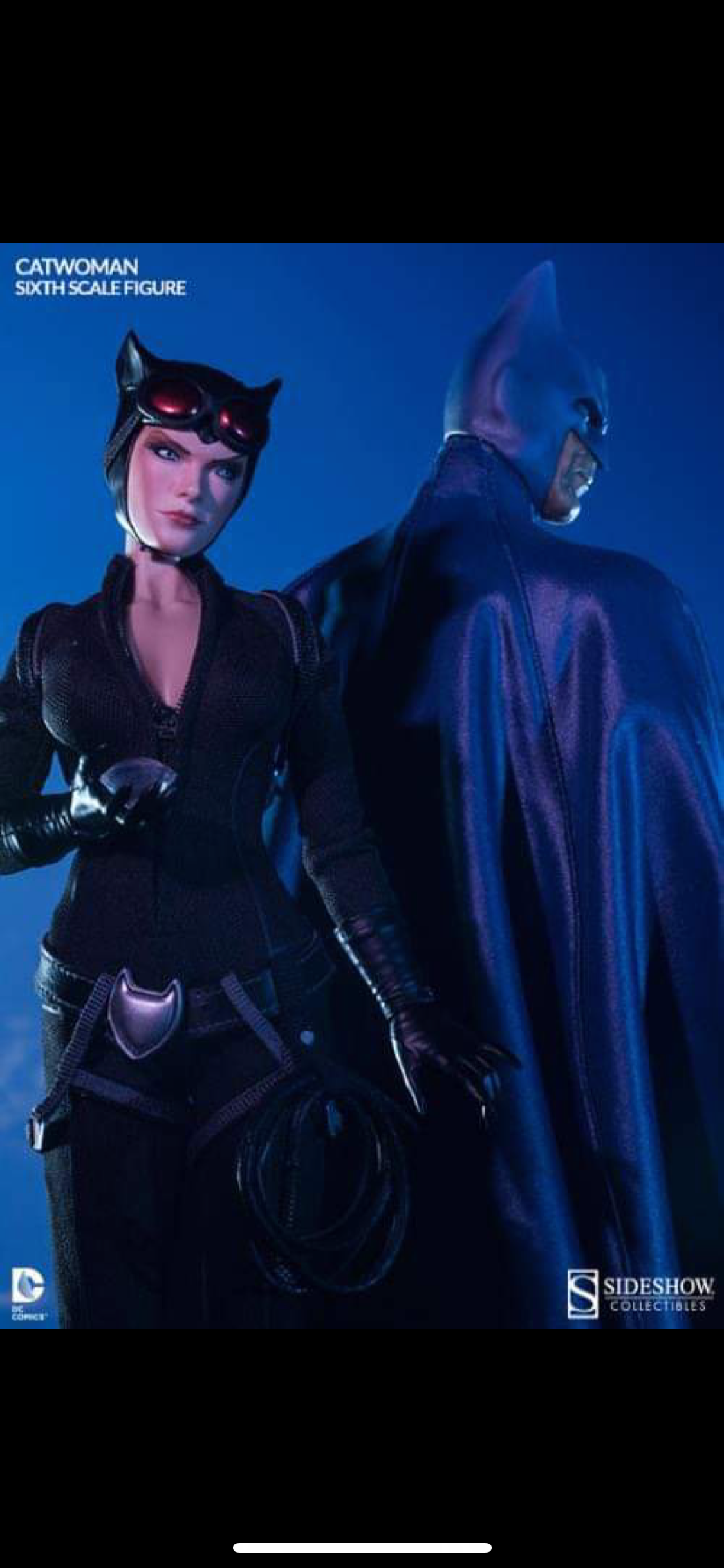 SIDESHOW CATWOMAN SIXTH SCALE FIGURE