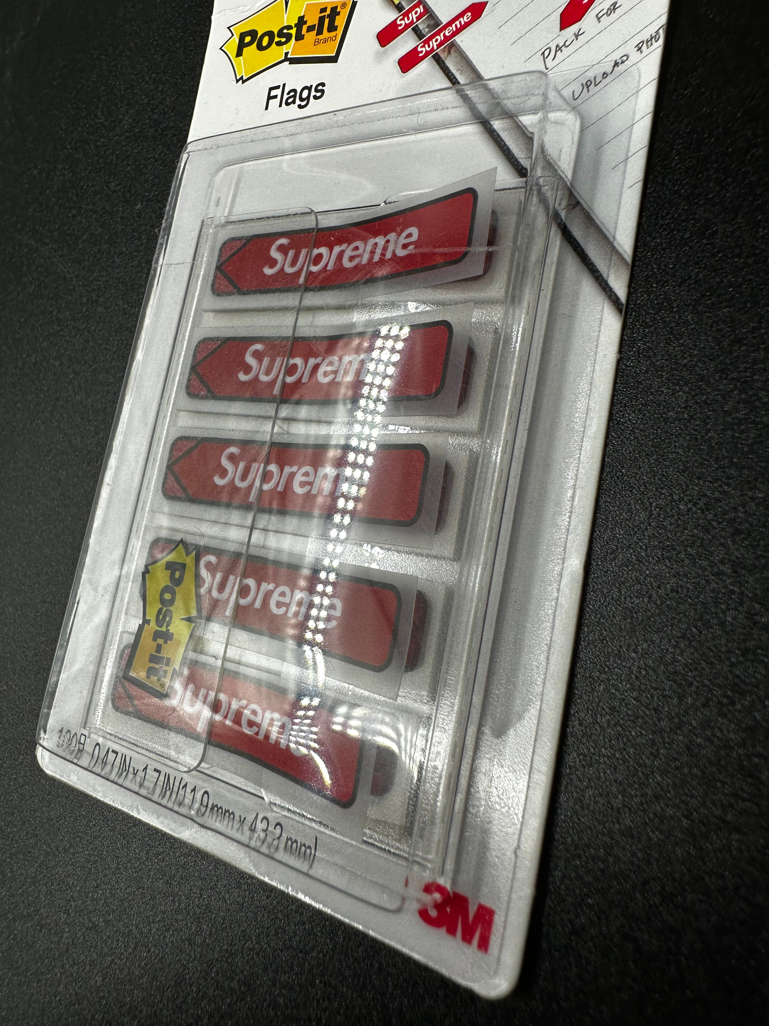 supreme post-it flags