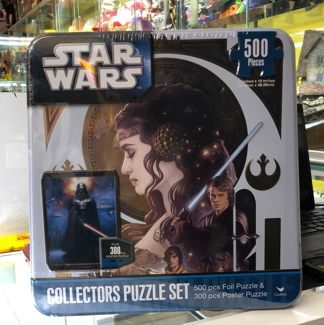 Starwars Collector’s puzzle set (500pcs) Metal case