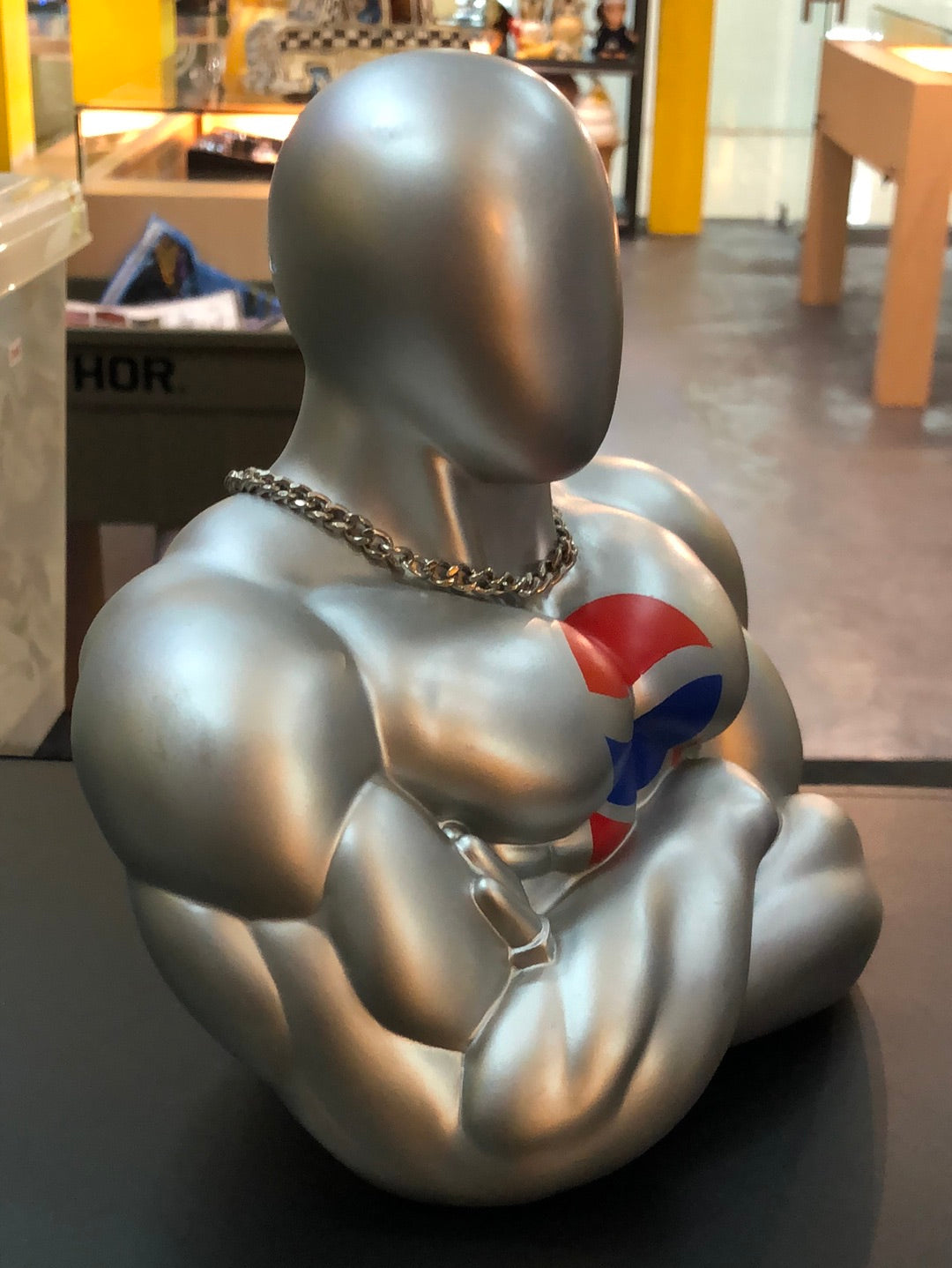 Pepsi man coin bank loose